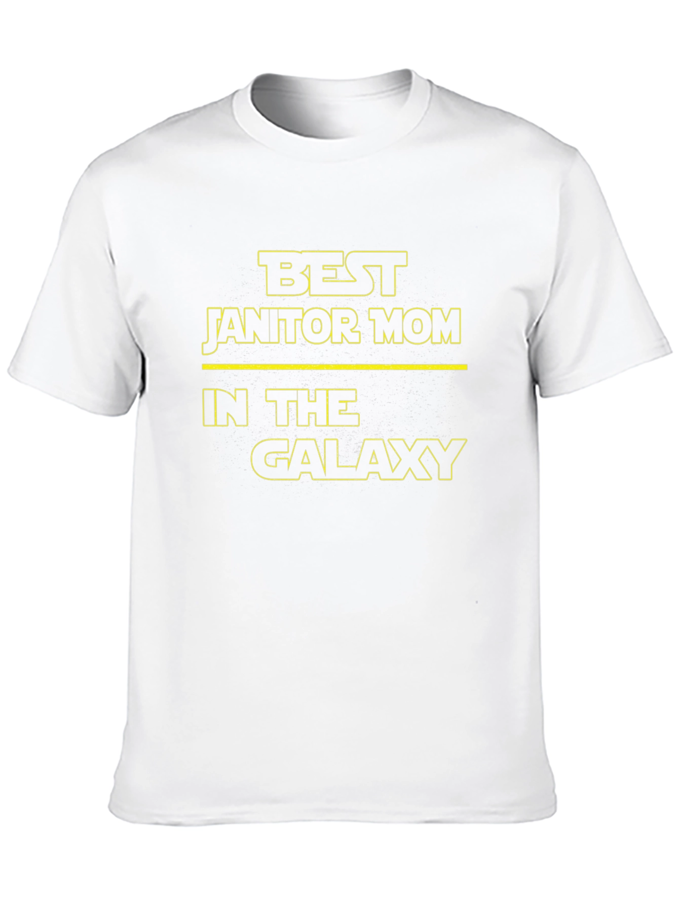 Best Janitor Mom in the Galaxy T-Shirt