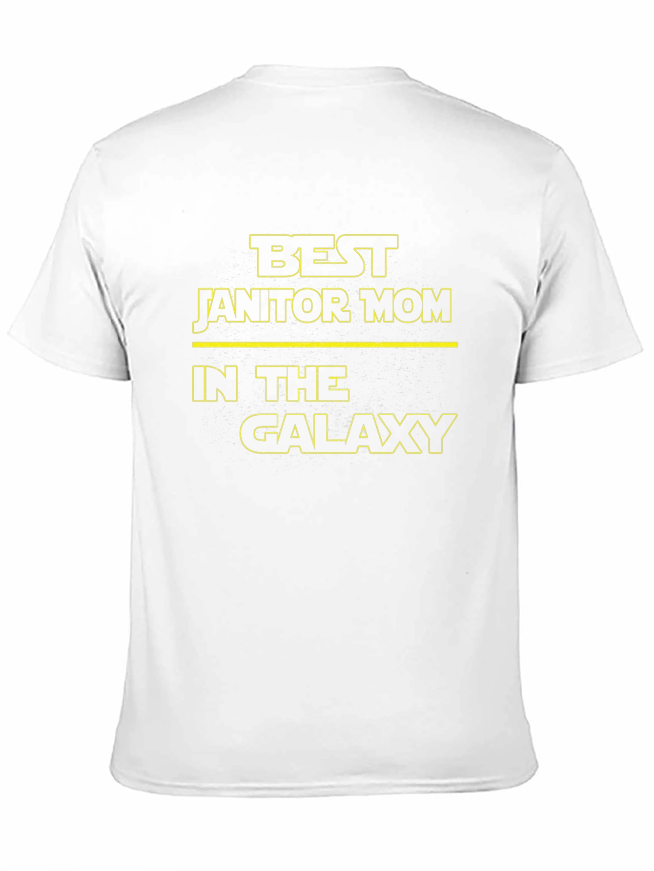 Best Janitor Mom in the Galaxy T-Shirt
