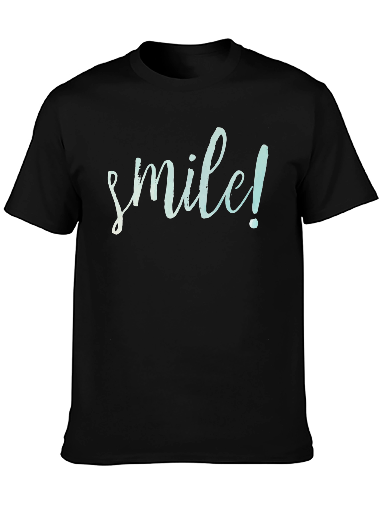 Smile T-Shirt - Classic Black Tee