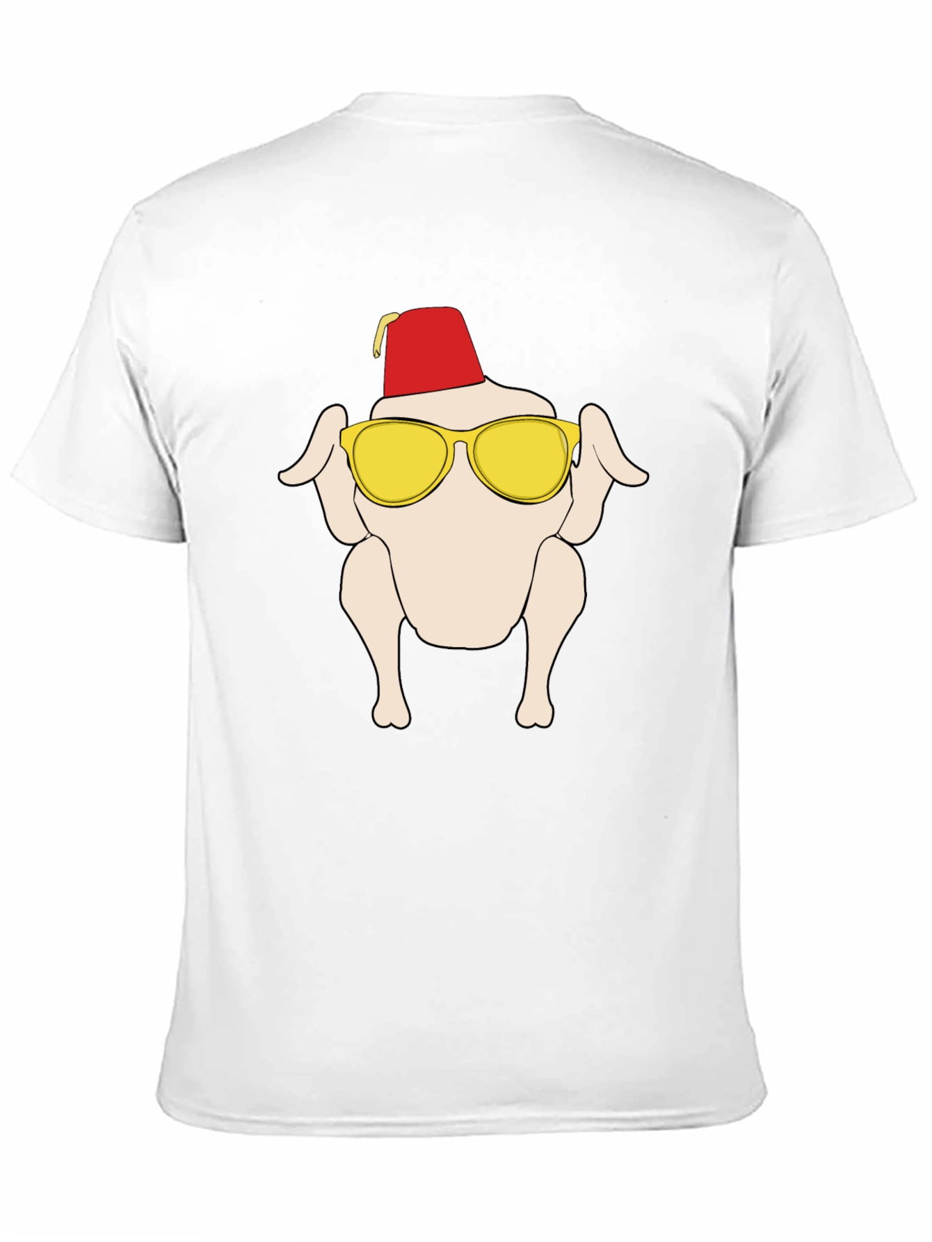 Turkey T-Shirt with Hat and Sunglasses