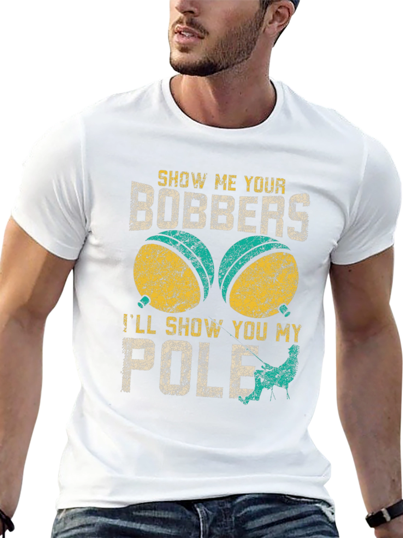 Show Me Your Bobbers Fishing T-Shirt