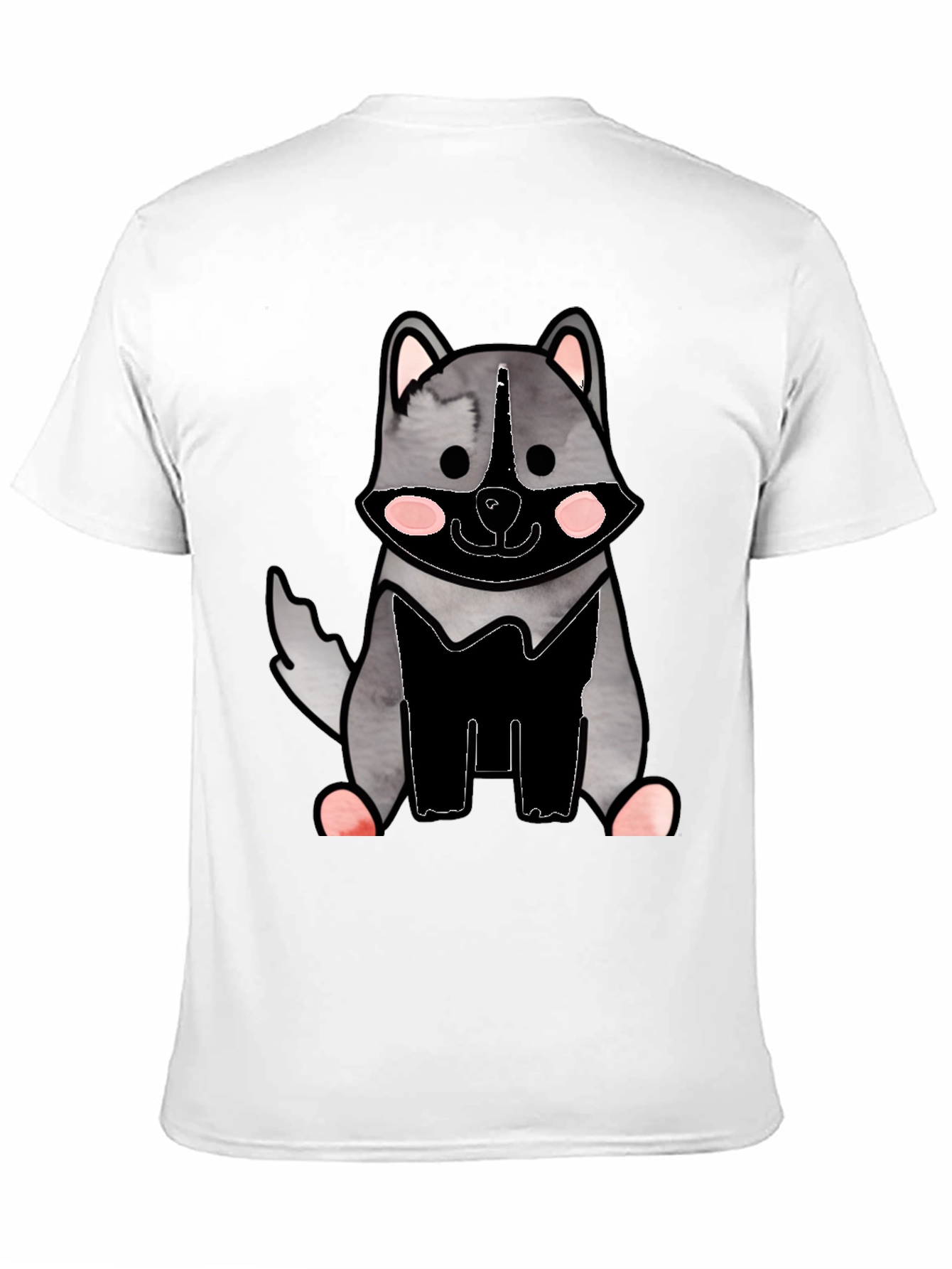 Cute Raccoon Graphic T-Shirt