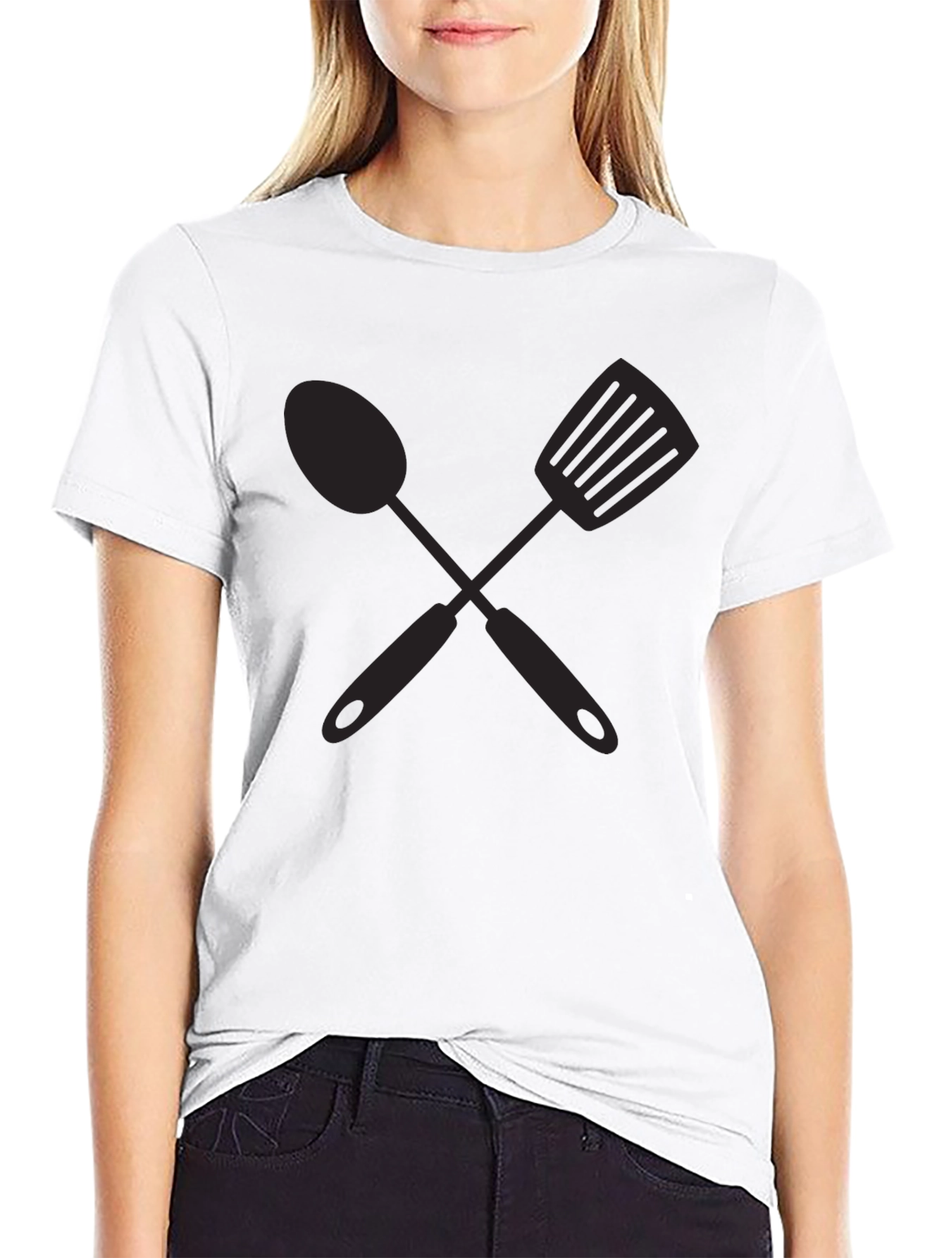 Chefs Crossed Utensils Graphic Tee