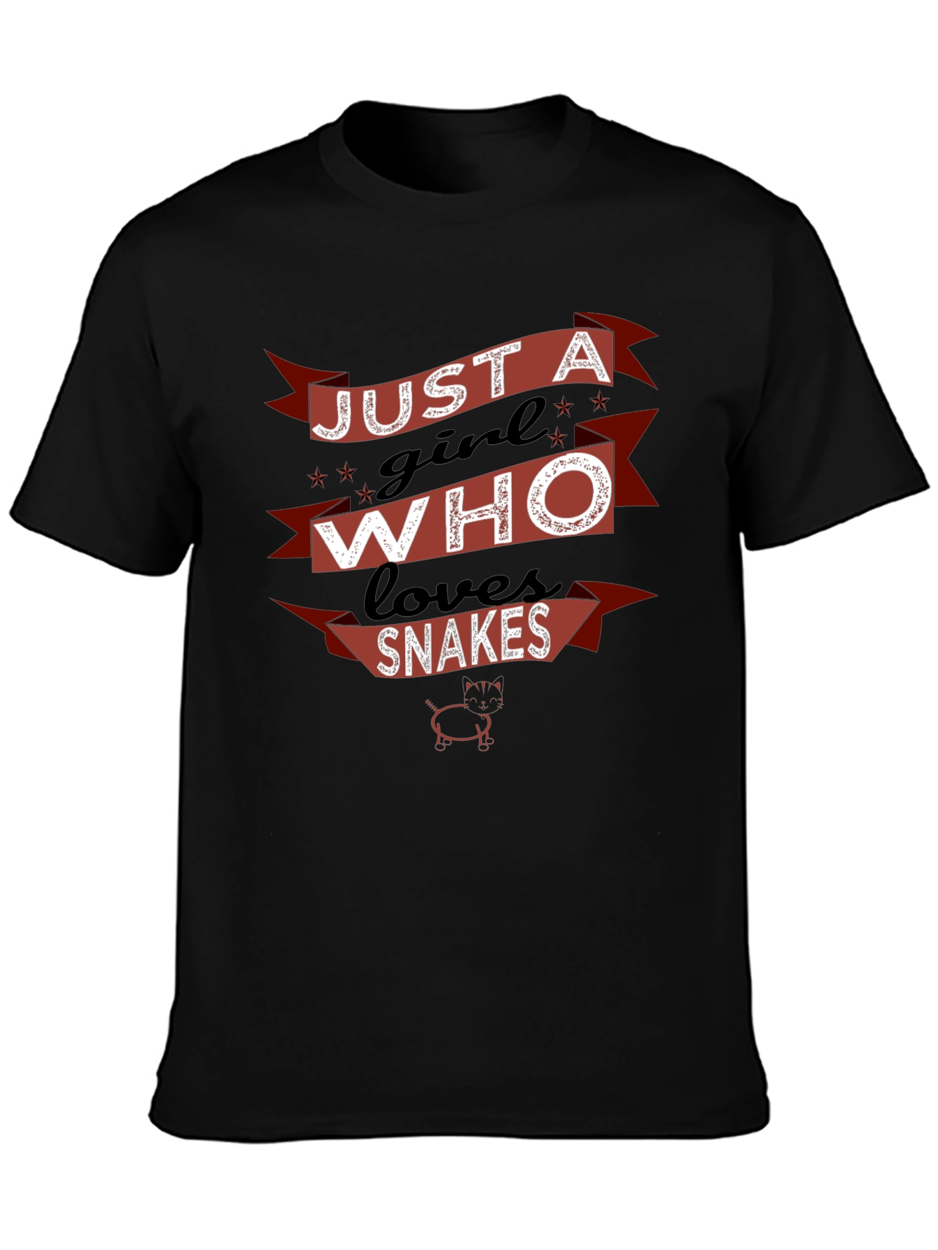 Just a Girl Who Loves Snakes T-Shirt