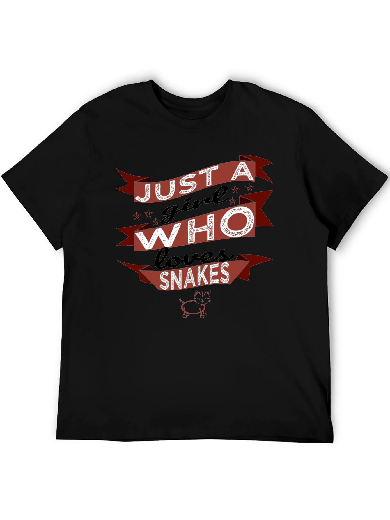 Just a Girl Who Loves Snakes T-Shirt