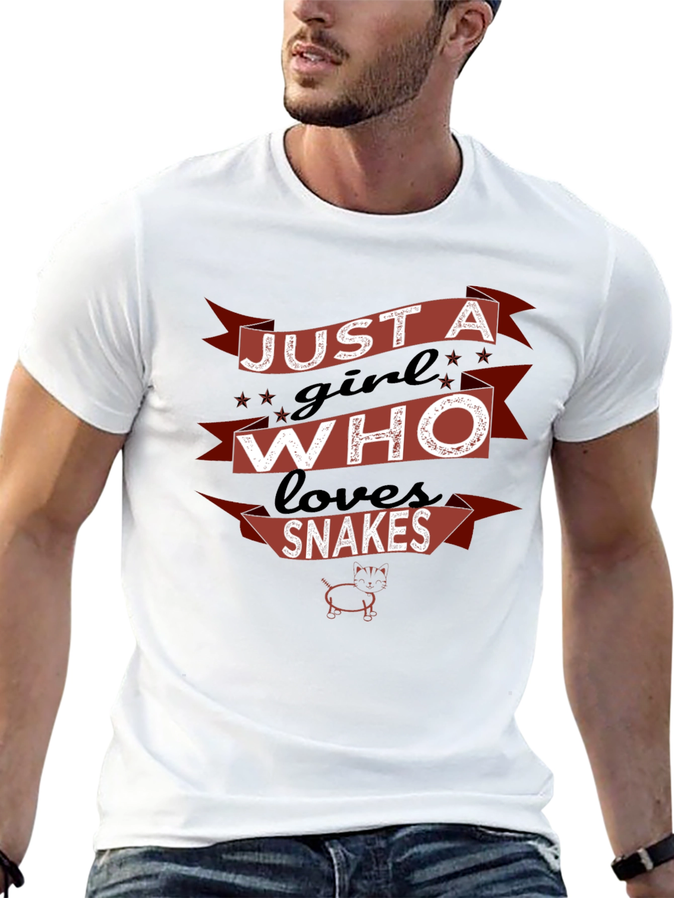 Just a Girl Who Loves Snakes T-Shirt