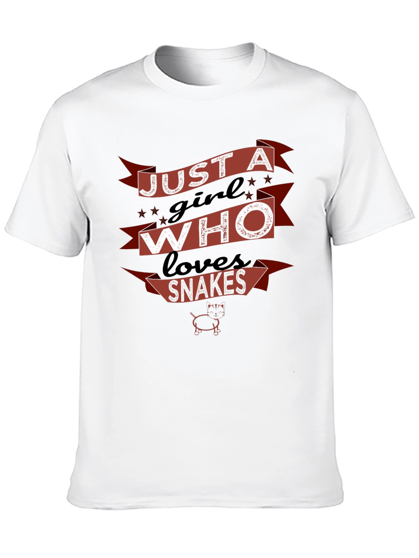 Just a Girl Who Loves Snakes T-Shirt