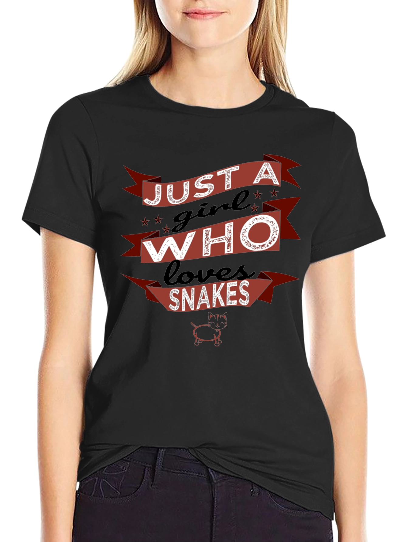 Just a Girl Who Loves Snakes T-Shirt