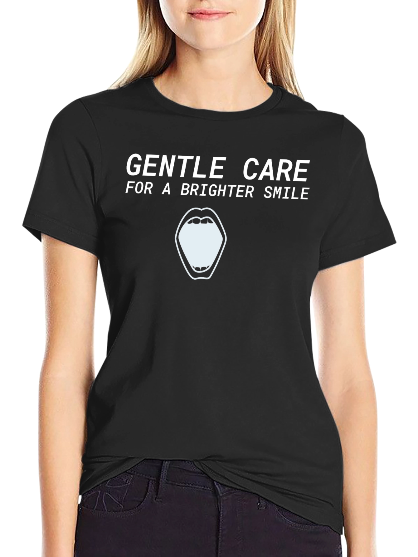 Gentle Care Brighter Smile Graphic Tee