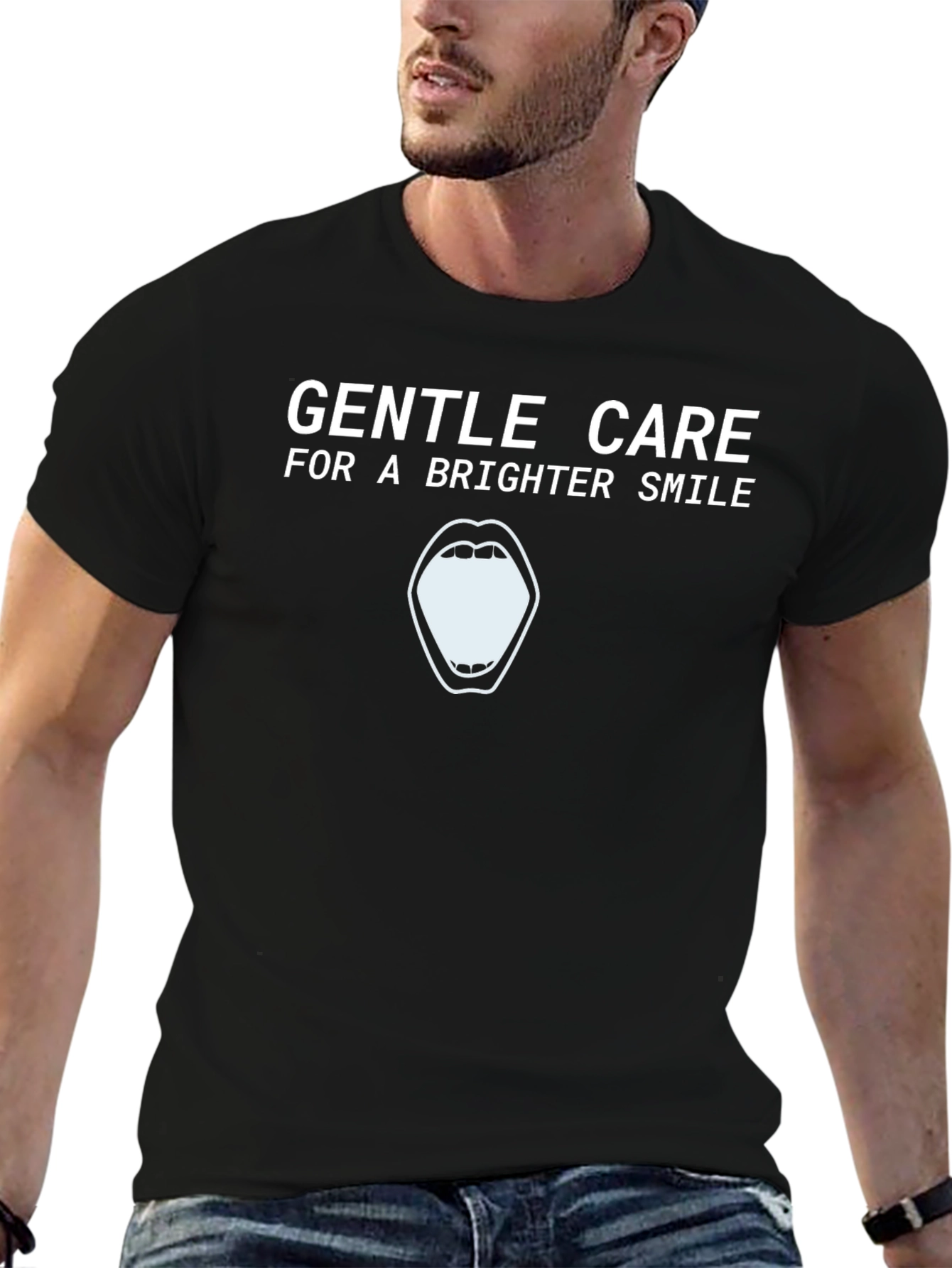 Gentle Care Brighter Smile Graphic Tee