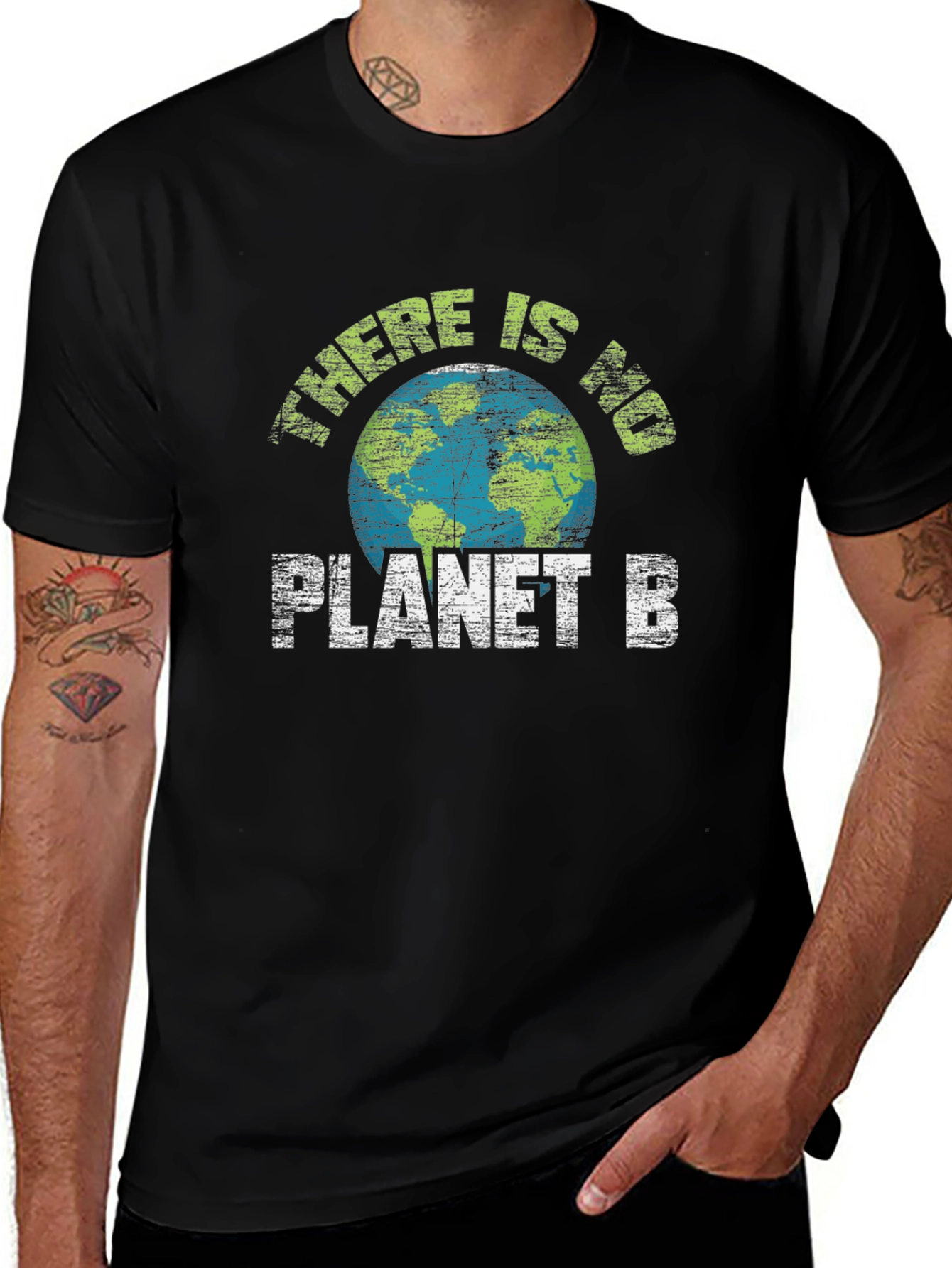 There is No Planet B Black T-Shirt
