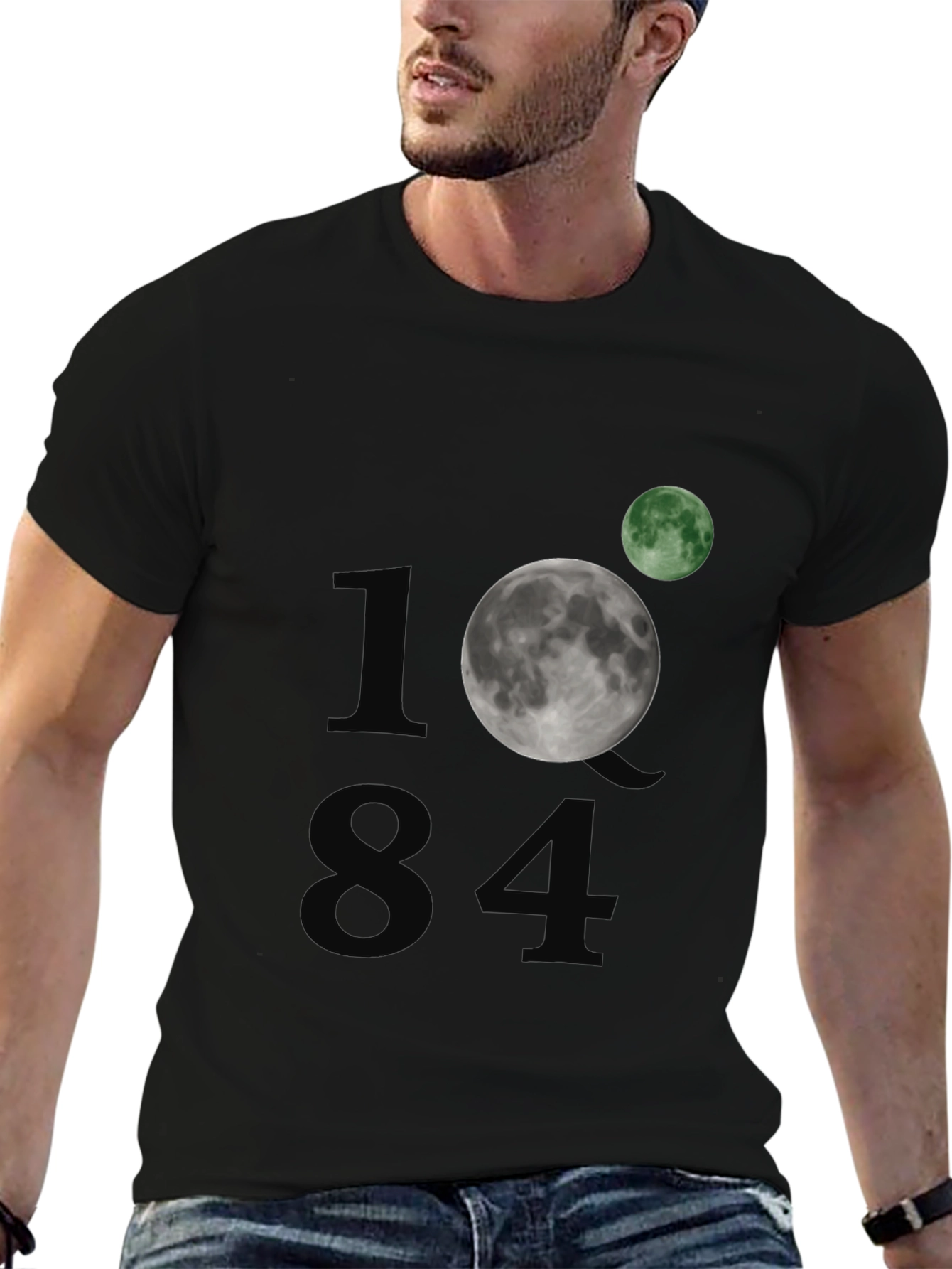 1984 Moon Graphic T-Shirt