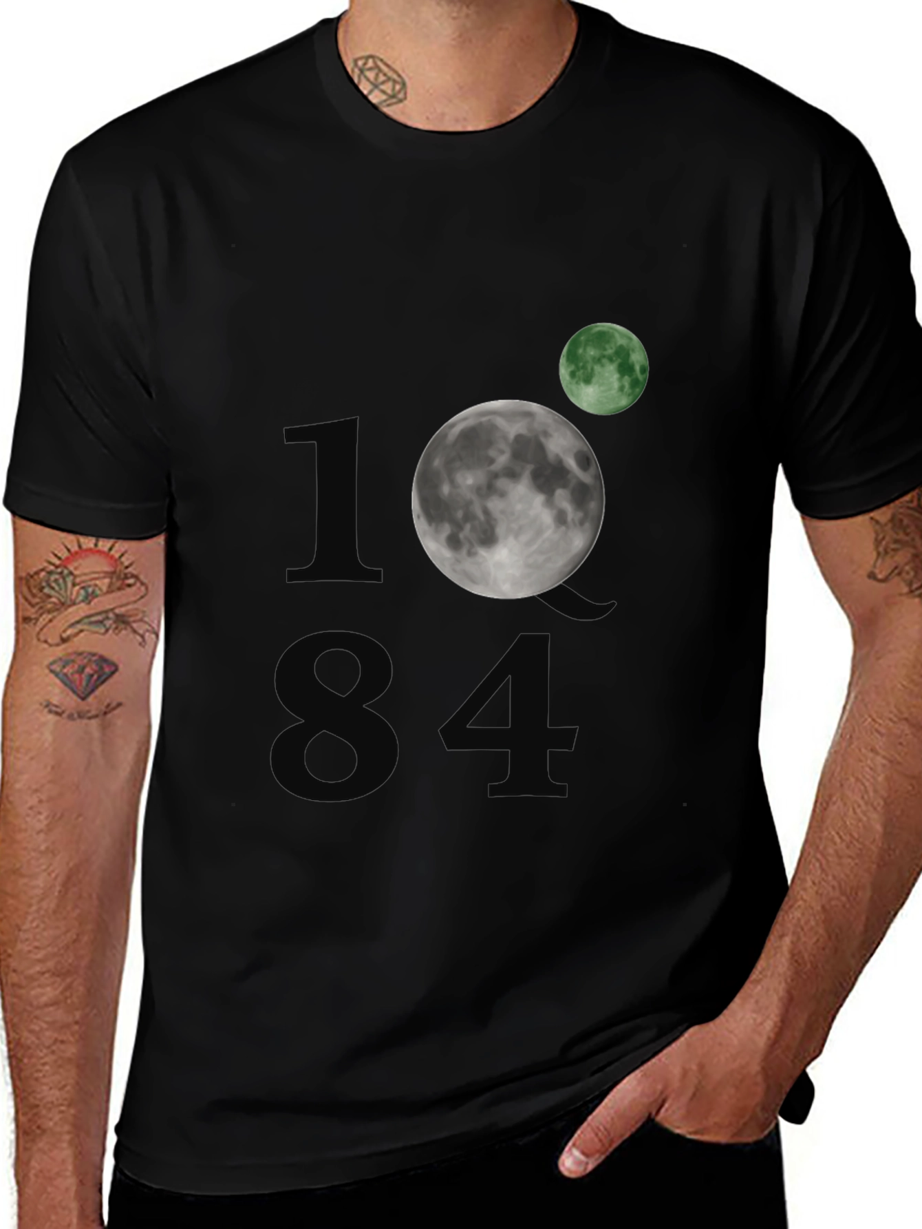 1984 Moon Graphic T-Shirt