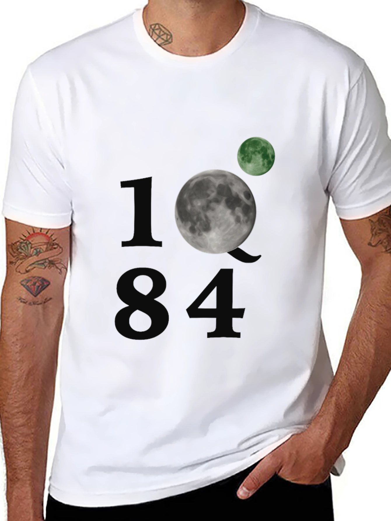 1984 Moon Graphic T-Shirt