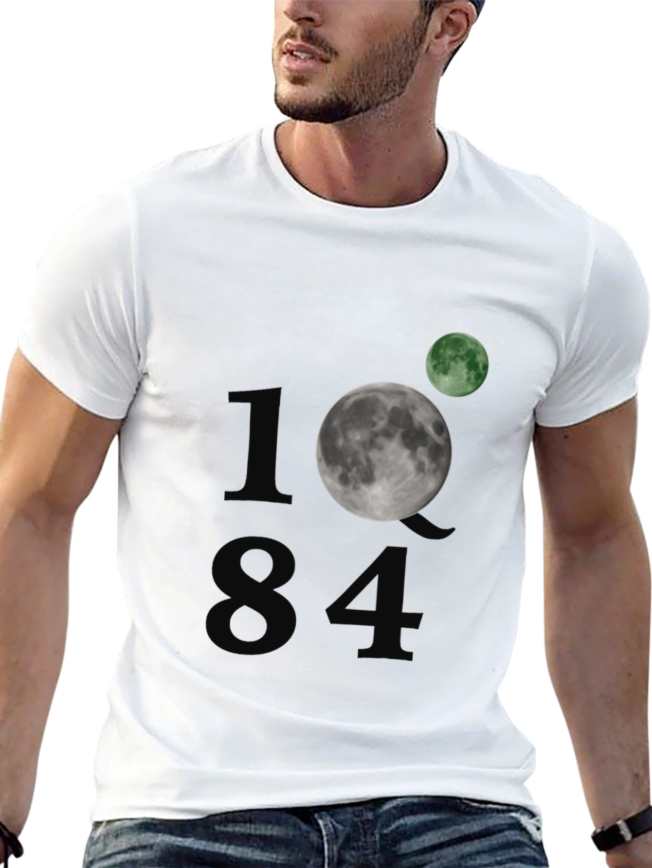 1984 Moon Graphic T-Shirt