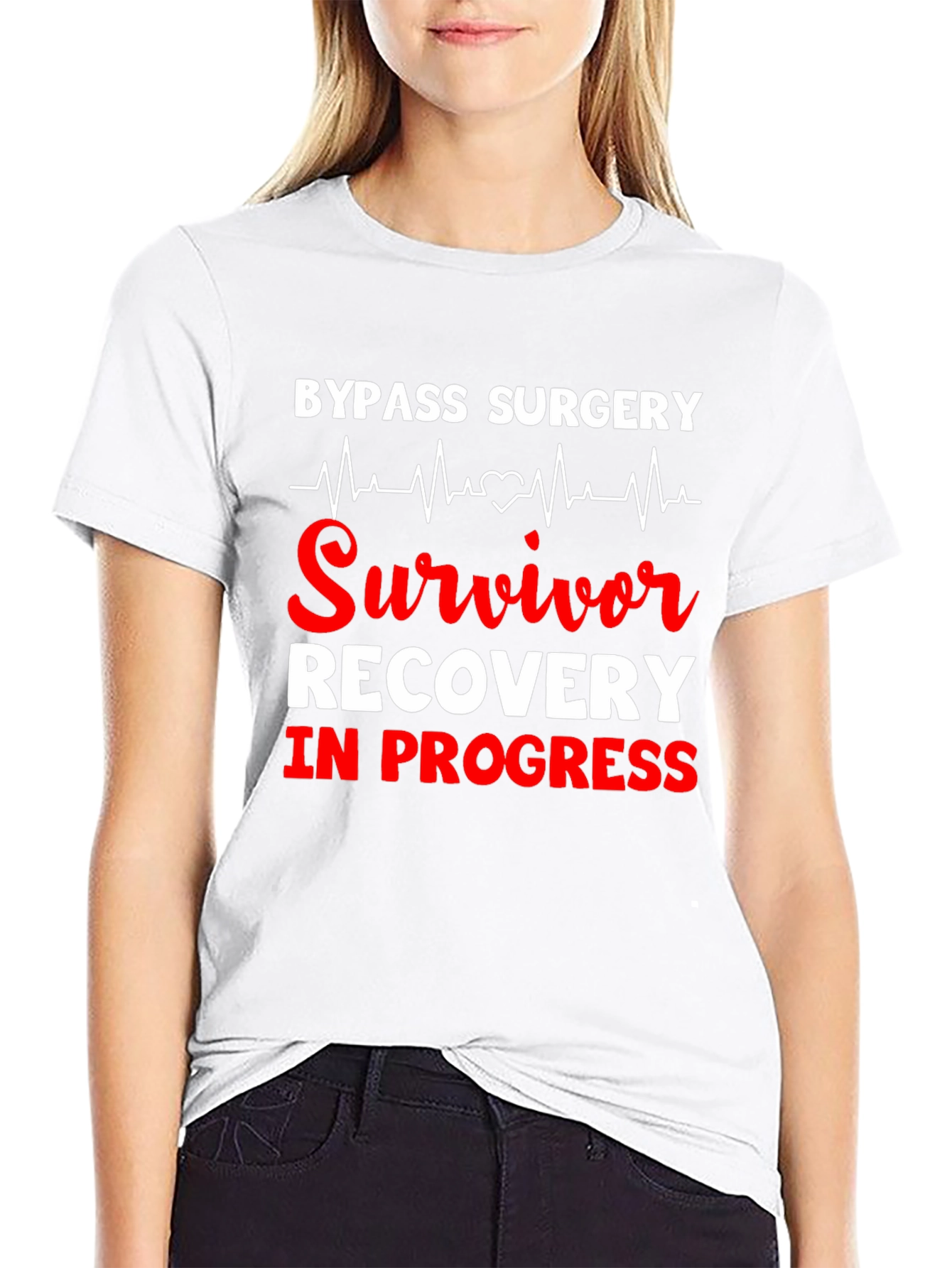 Bypass Surgery Survivor T-Shirt - Recovery in Progress