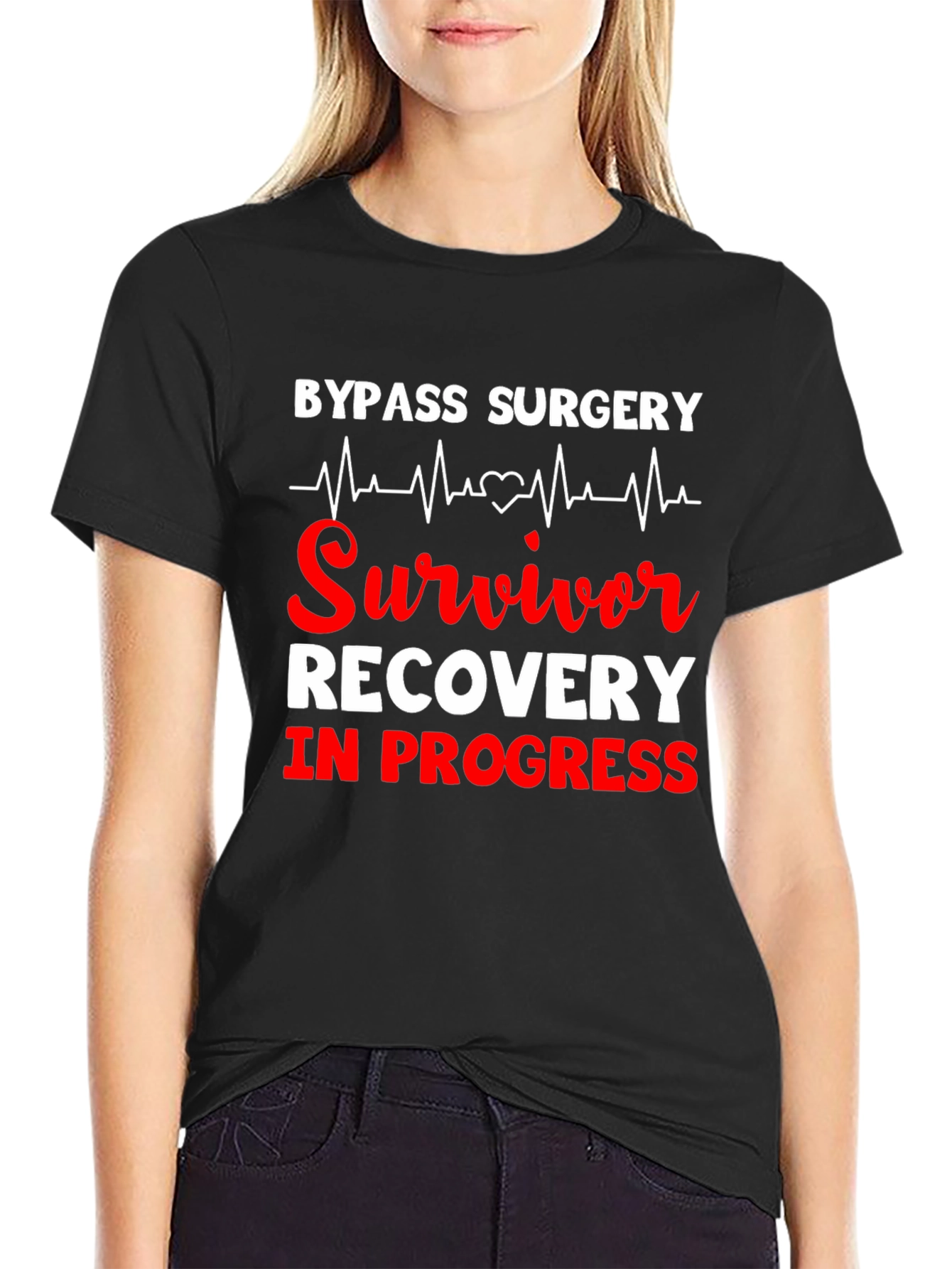 Bypass Surgery Survivor T-Shirt - Recovery in Progress