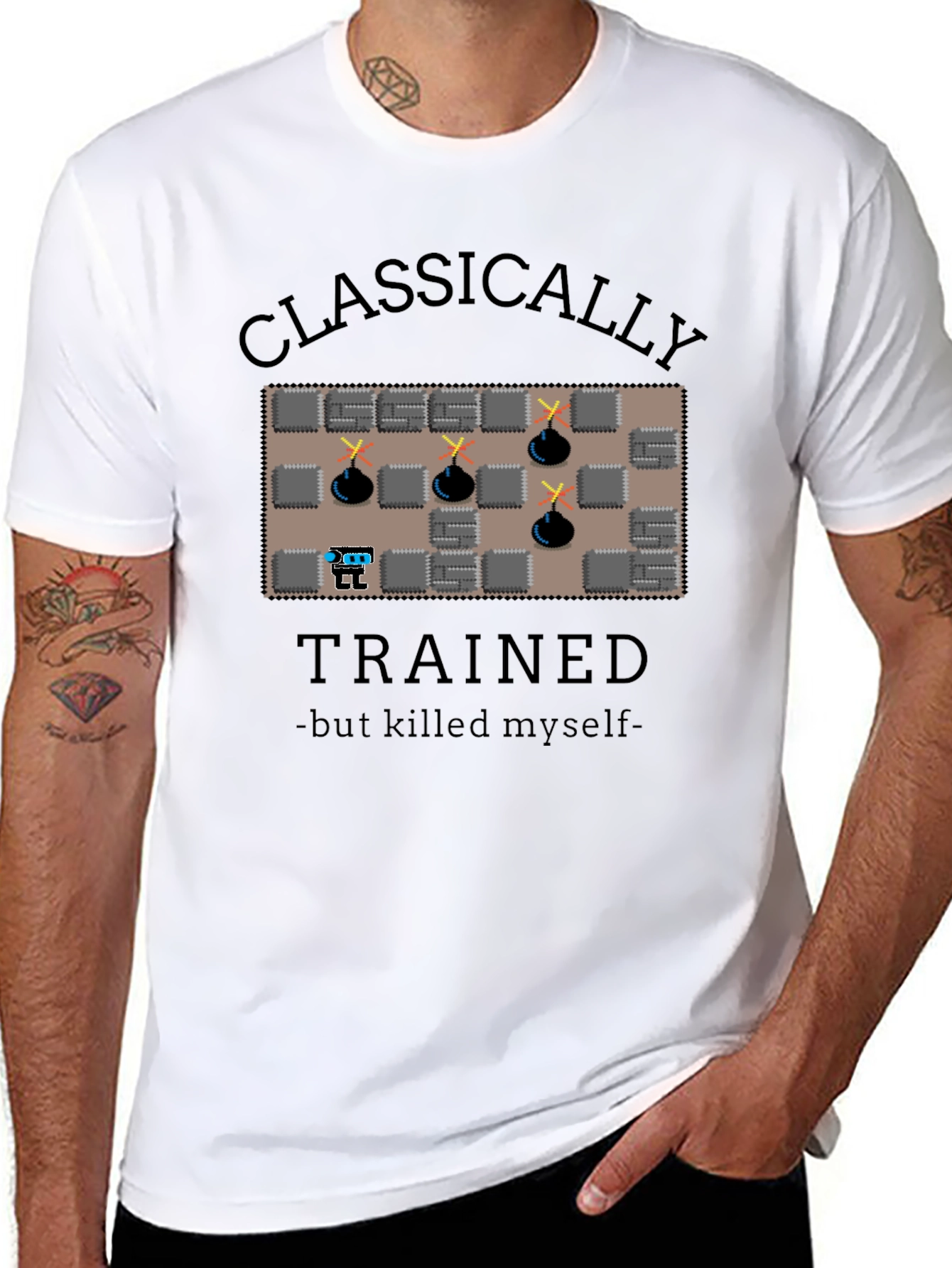 Classically Trained Bomberman Tee