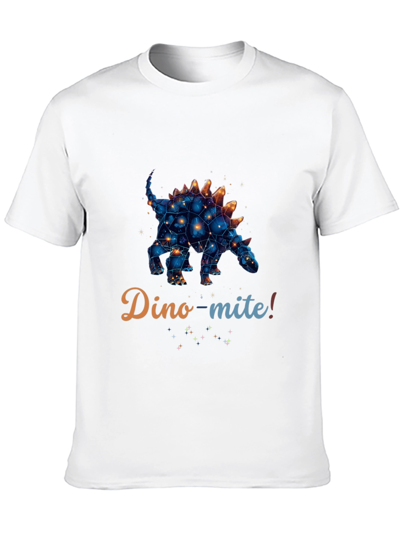 Dino-mite! Constellation Dinosaur Graphic T-Shirt