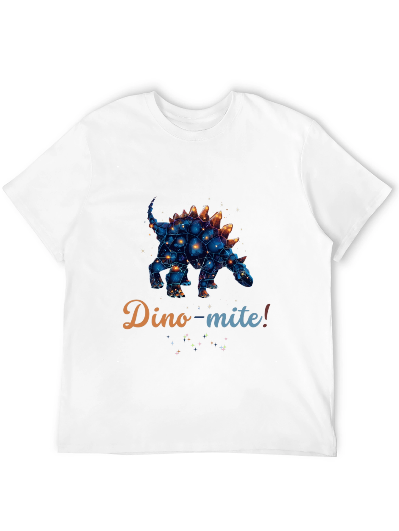 Dino-mite! Constellation Dinosaur Graphic T-Shirt