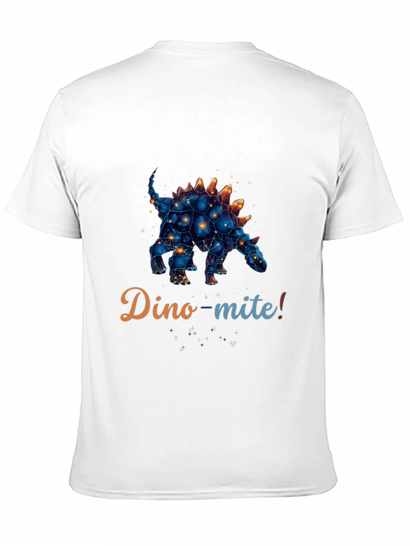 Dino-mite! Constellation Dinosaur Graphic T-Shirt