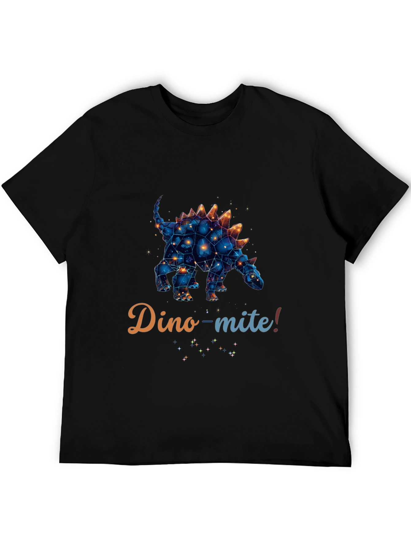 Dino-mite! Constellation Dinosaur Graphic T-Shirt