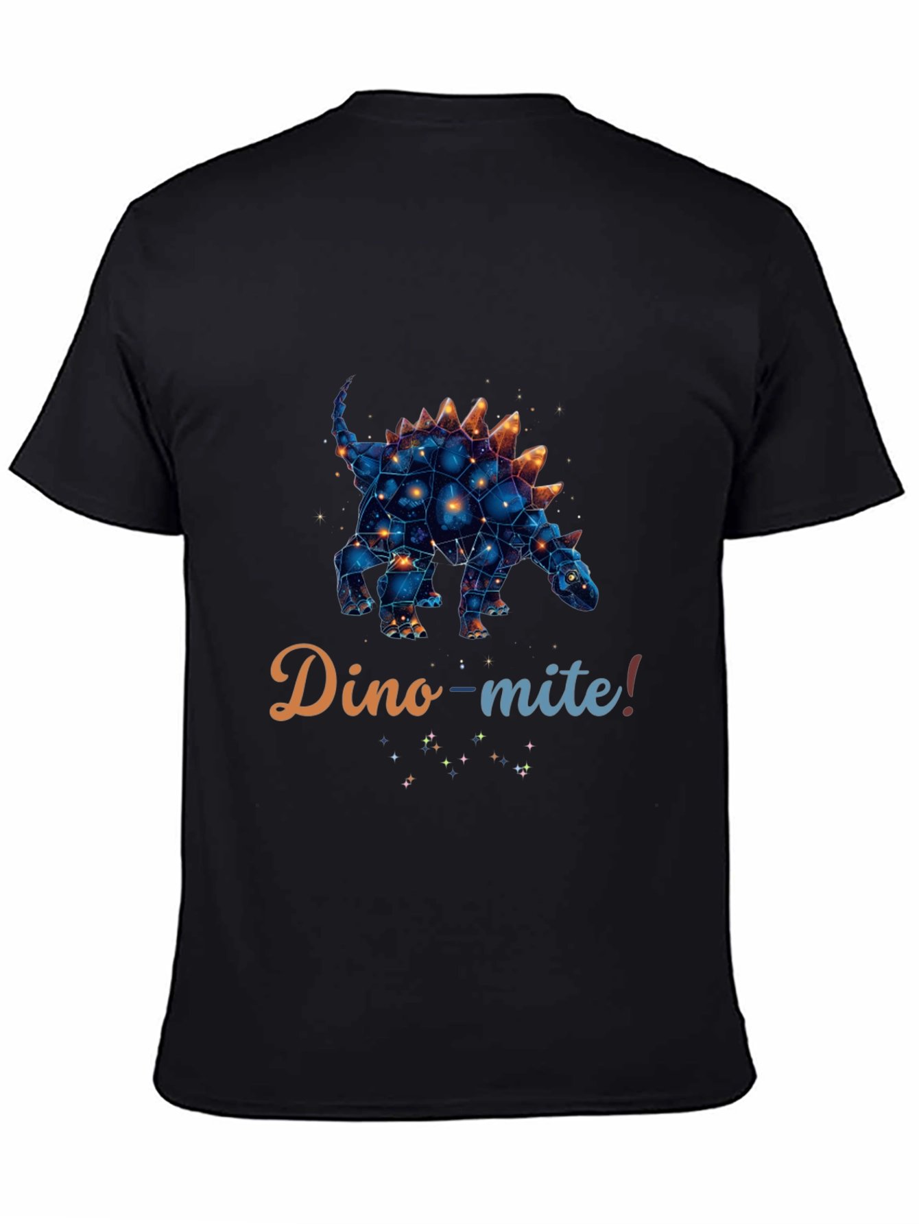 Dino-mite! Constellation Dinosaur Graphic T-Shirt