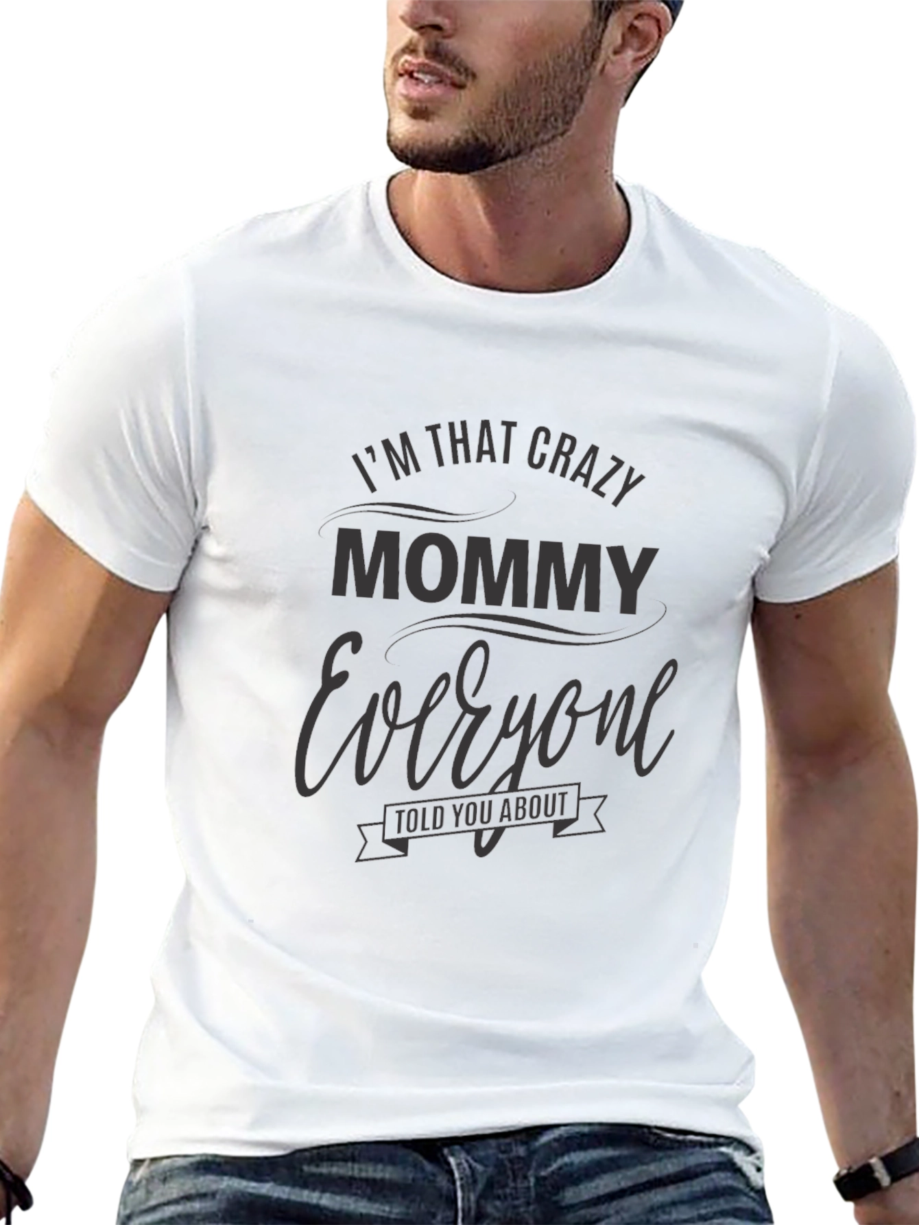 Crazy Mommy Graphic T-Shirt