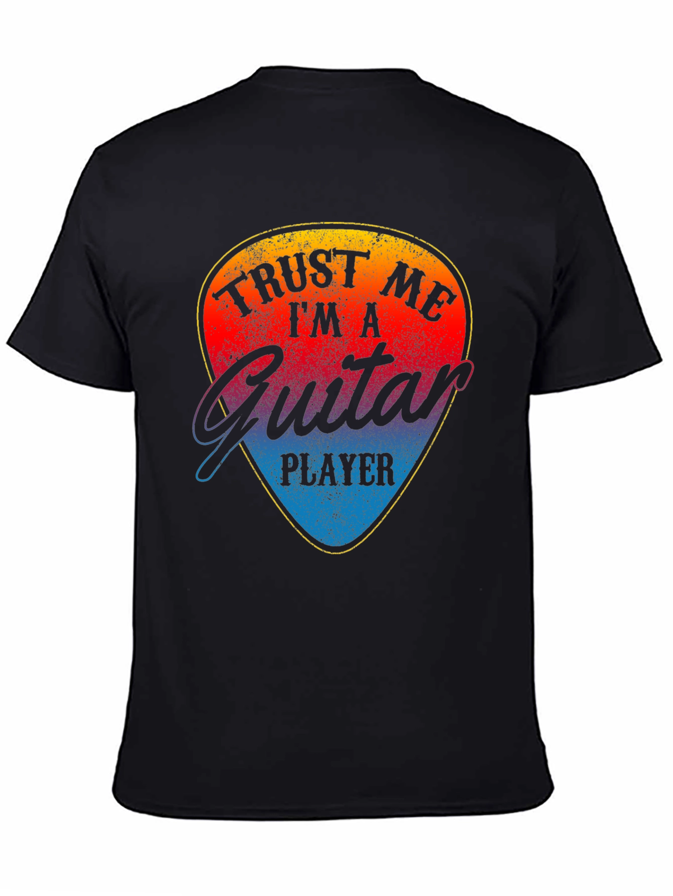 Trust Me Im A Guitar Player Black T-Shirt