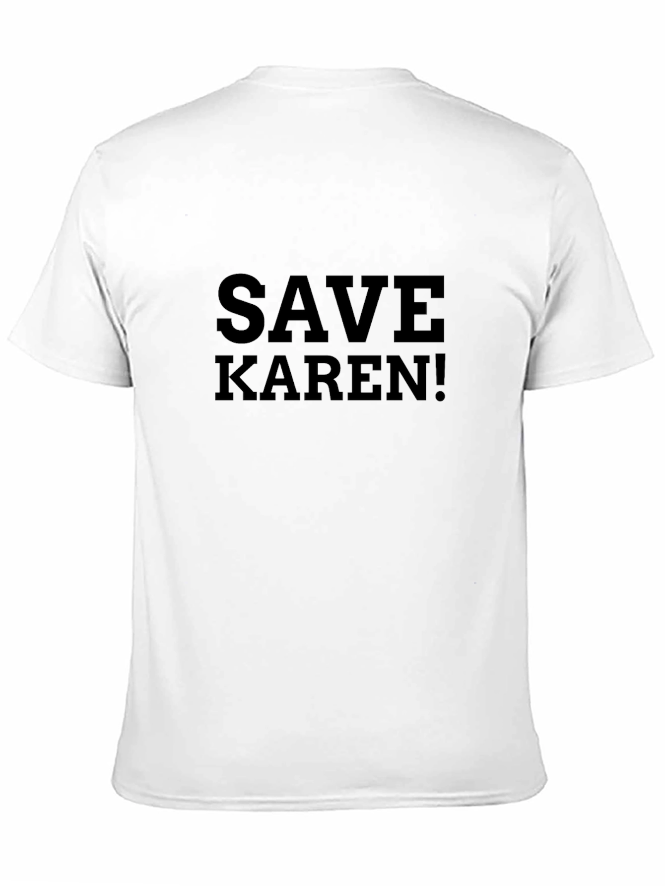 Save Karen! Black Graphic Tee