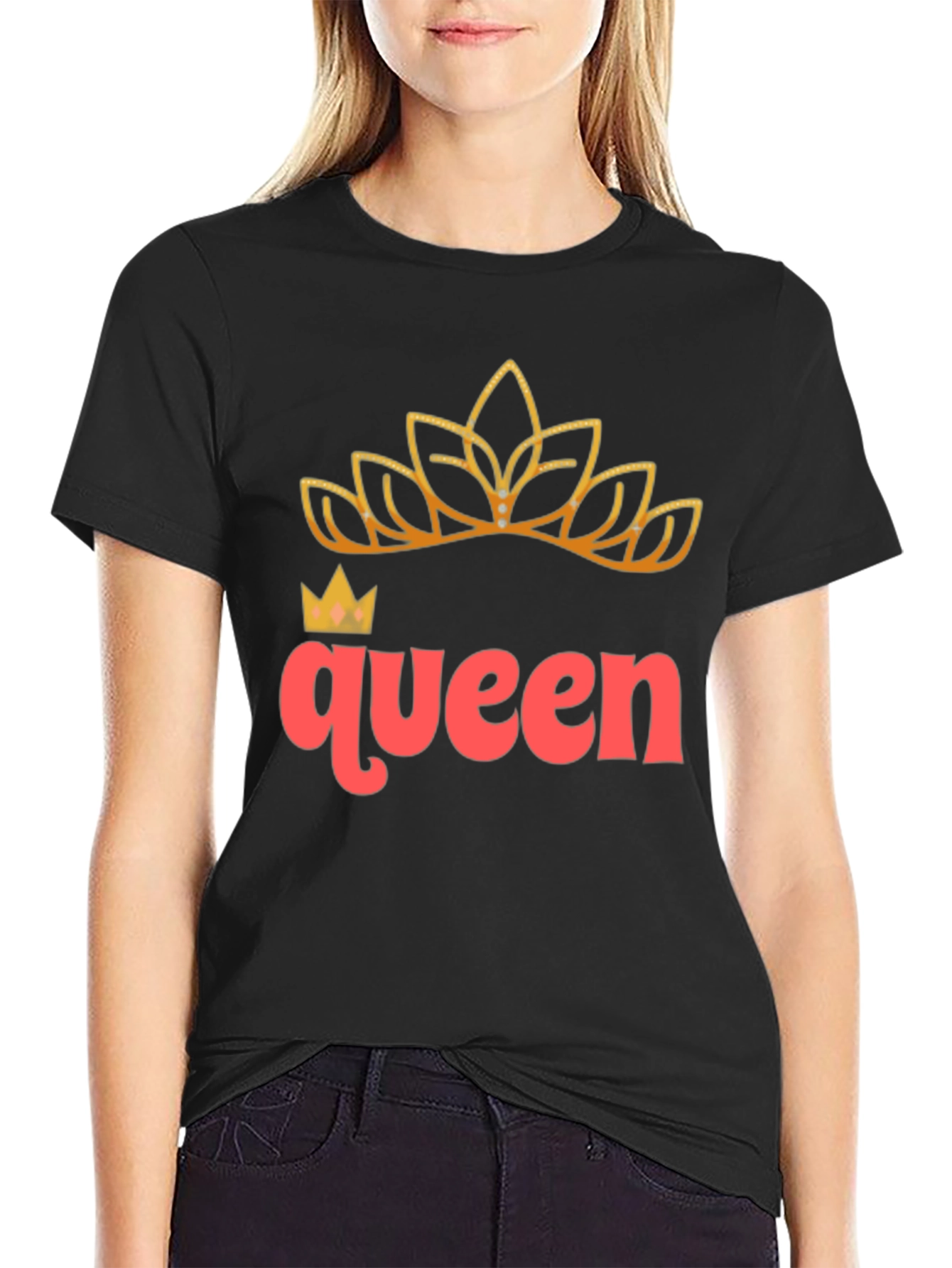 Queen Graphic Print T-Shirt - Stylish Apparel