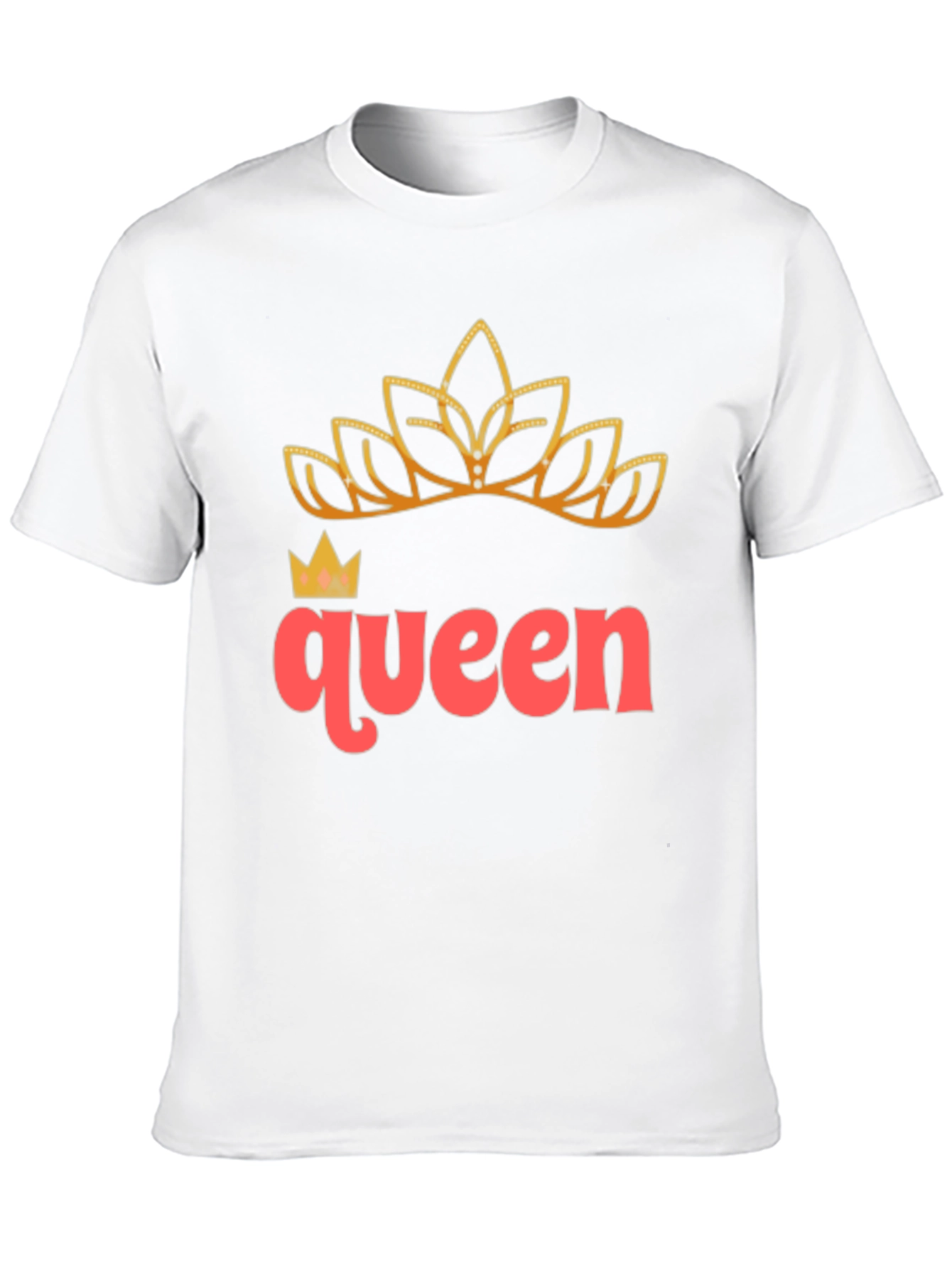 Queen Graphic Print T-Shirt - Stylish Apparel