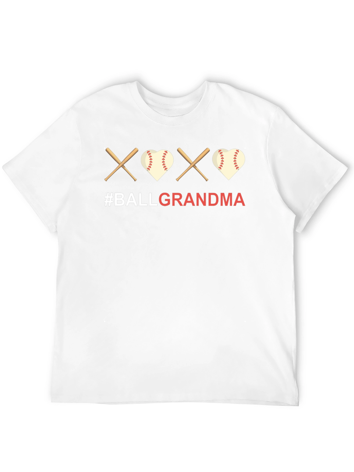 Ball Grandma T-Shirt - Baseball Lovers Tee