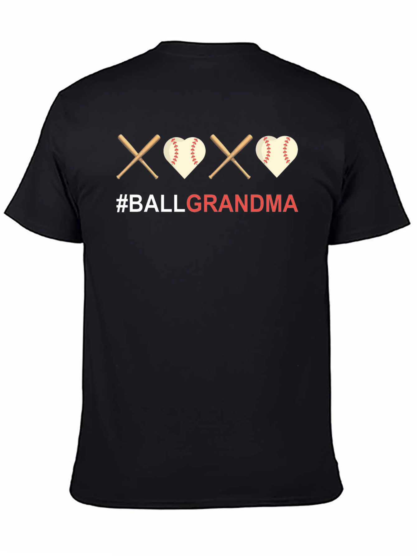 Ball Grandma T-Shirt - Baseball Lovers Tee