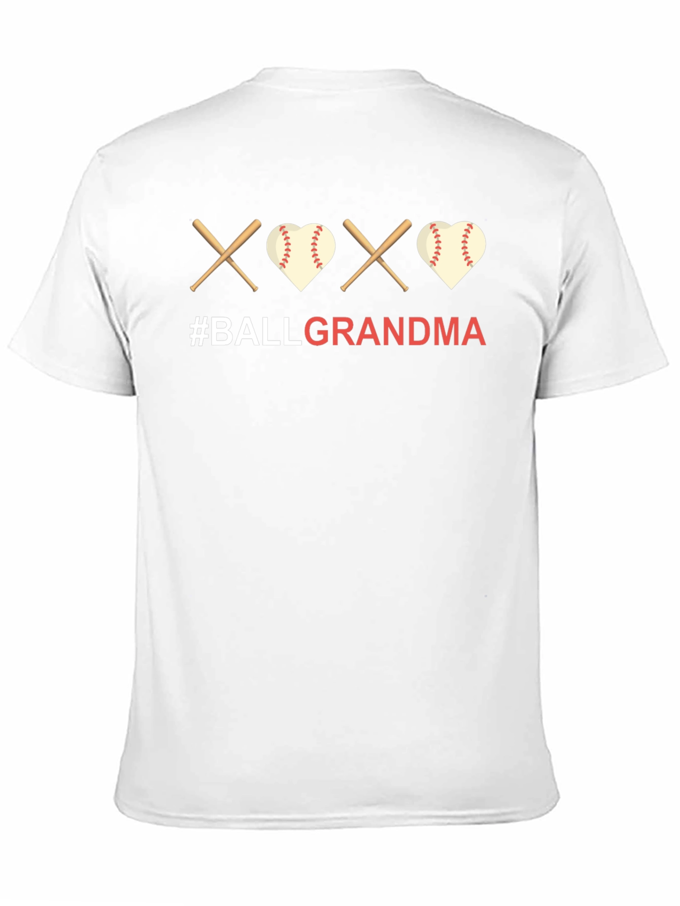 Ball Grandma T-Shirt - Baseball Lovers Tee