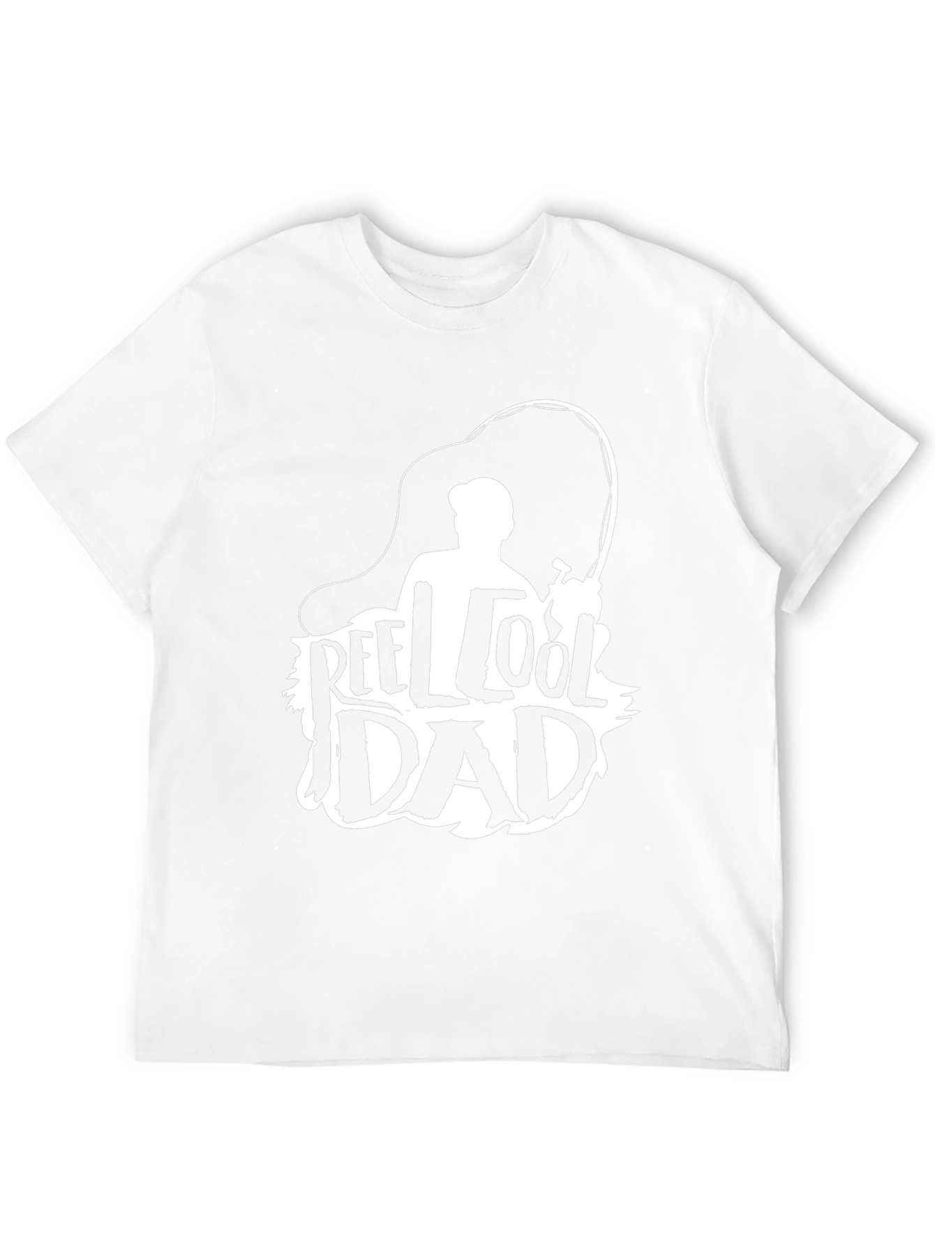 Reel Cool Dad Black T-Shirt