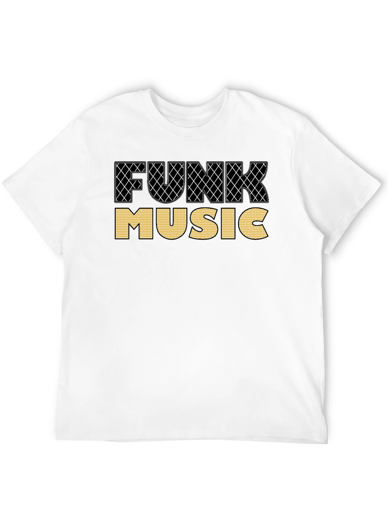 Funk Music Graphic T-Shirt - Black