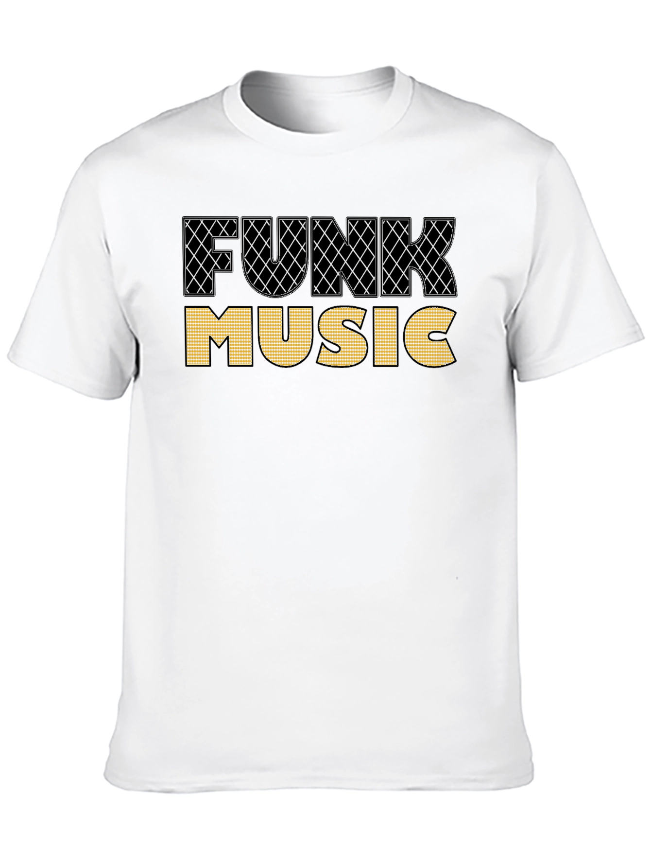 Funk Music Graphic T-Shirt - Black