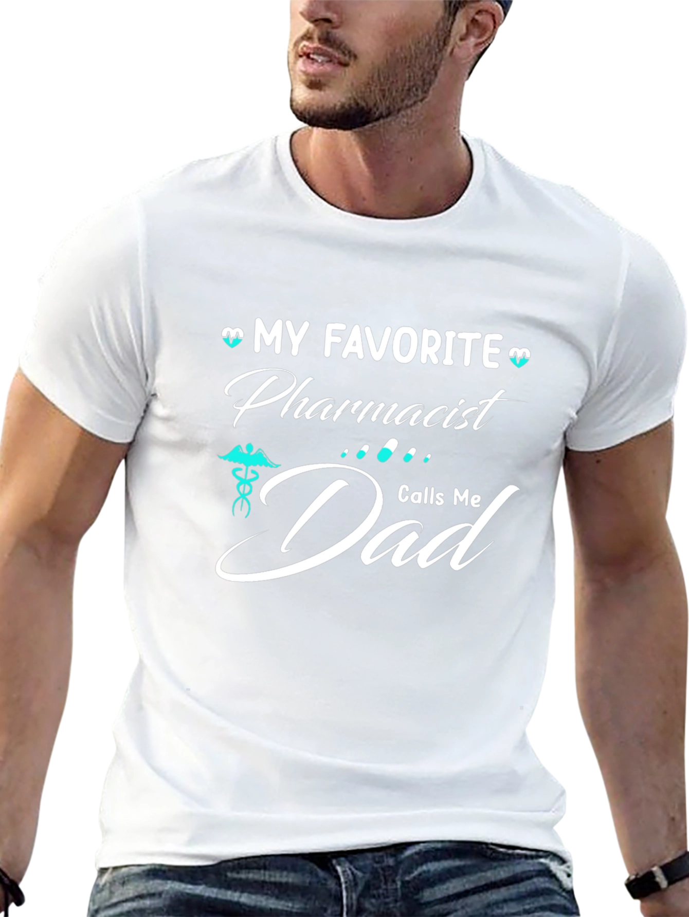Pharmacist Dad T-Shirt - Gift for Fathers