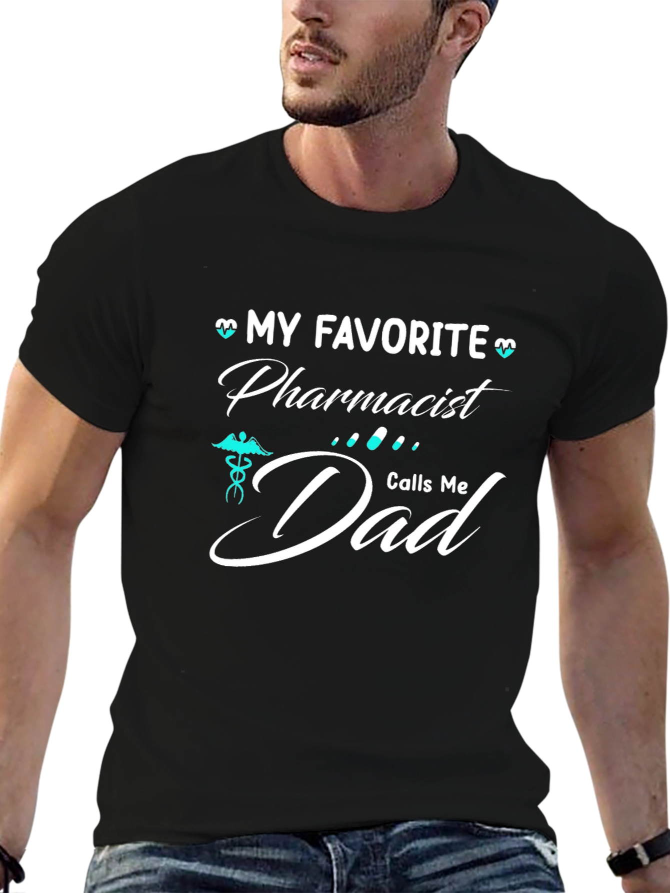 Pharmacist Dad T-Shirt - Gift for Fathers