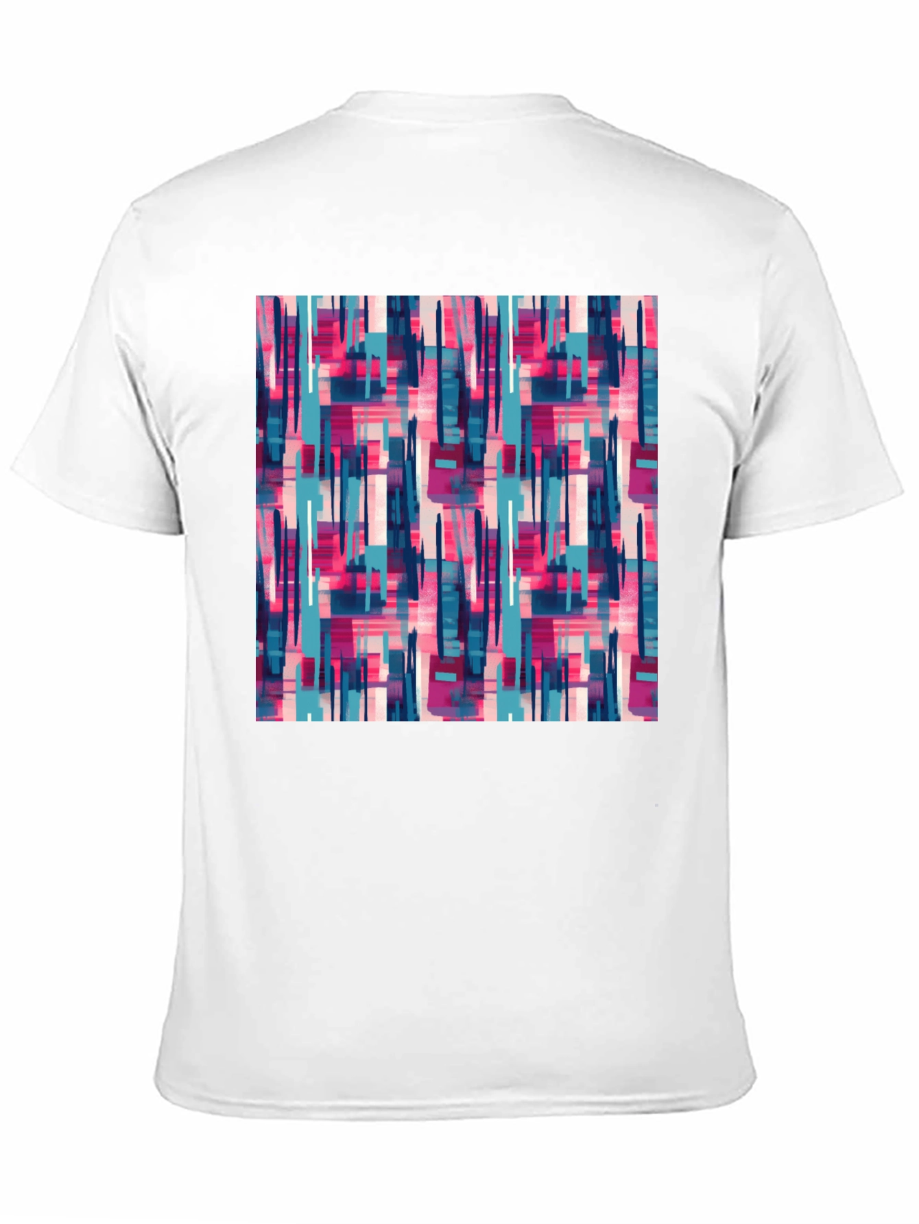 Abstract Pattern Crew Neck Tee