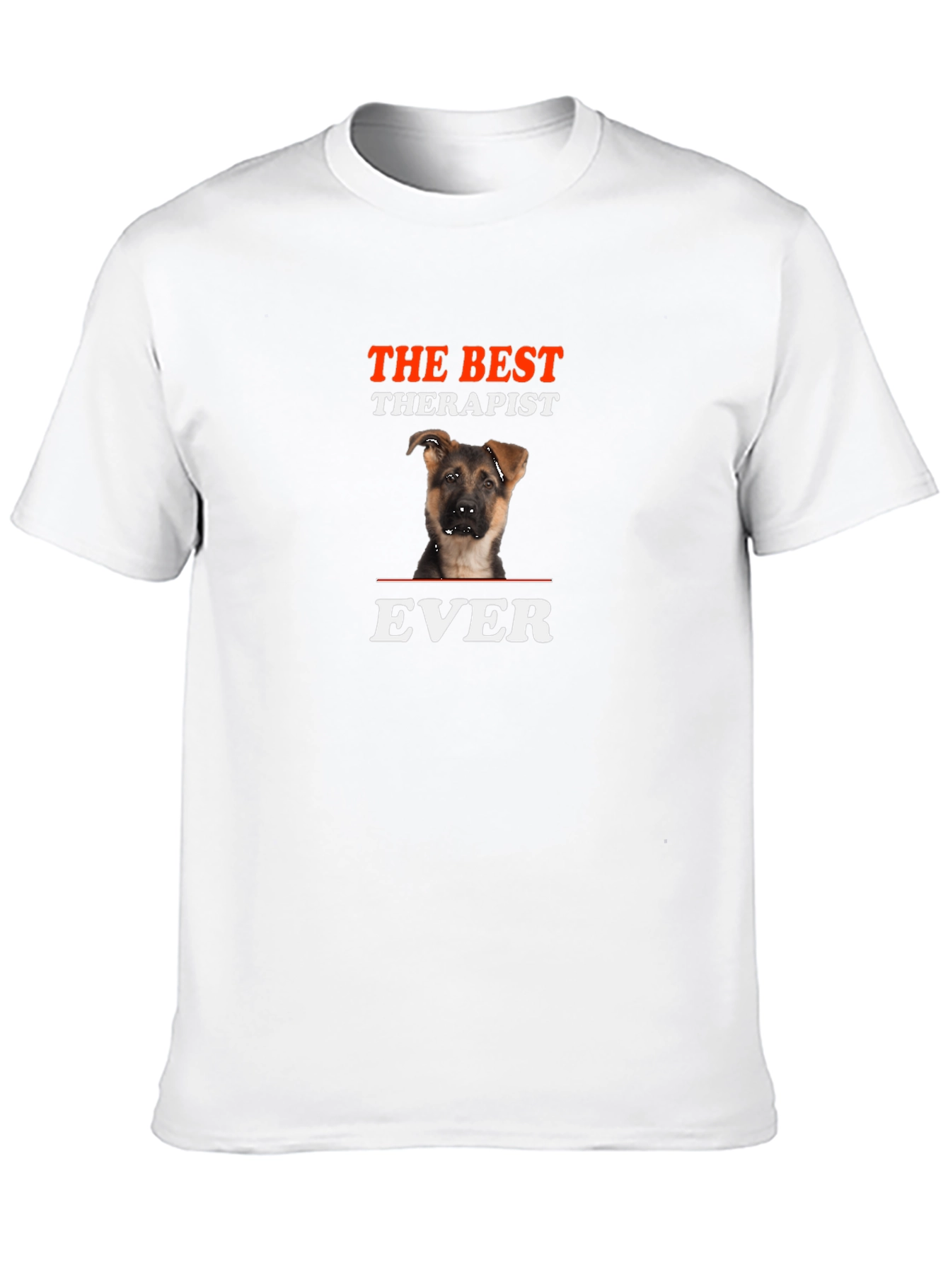 The Best Therapist Ever Dog T-Shirt