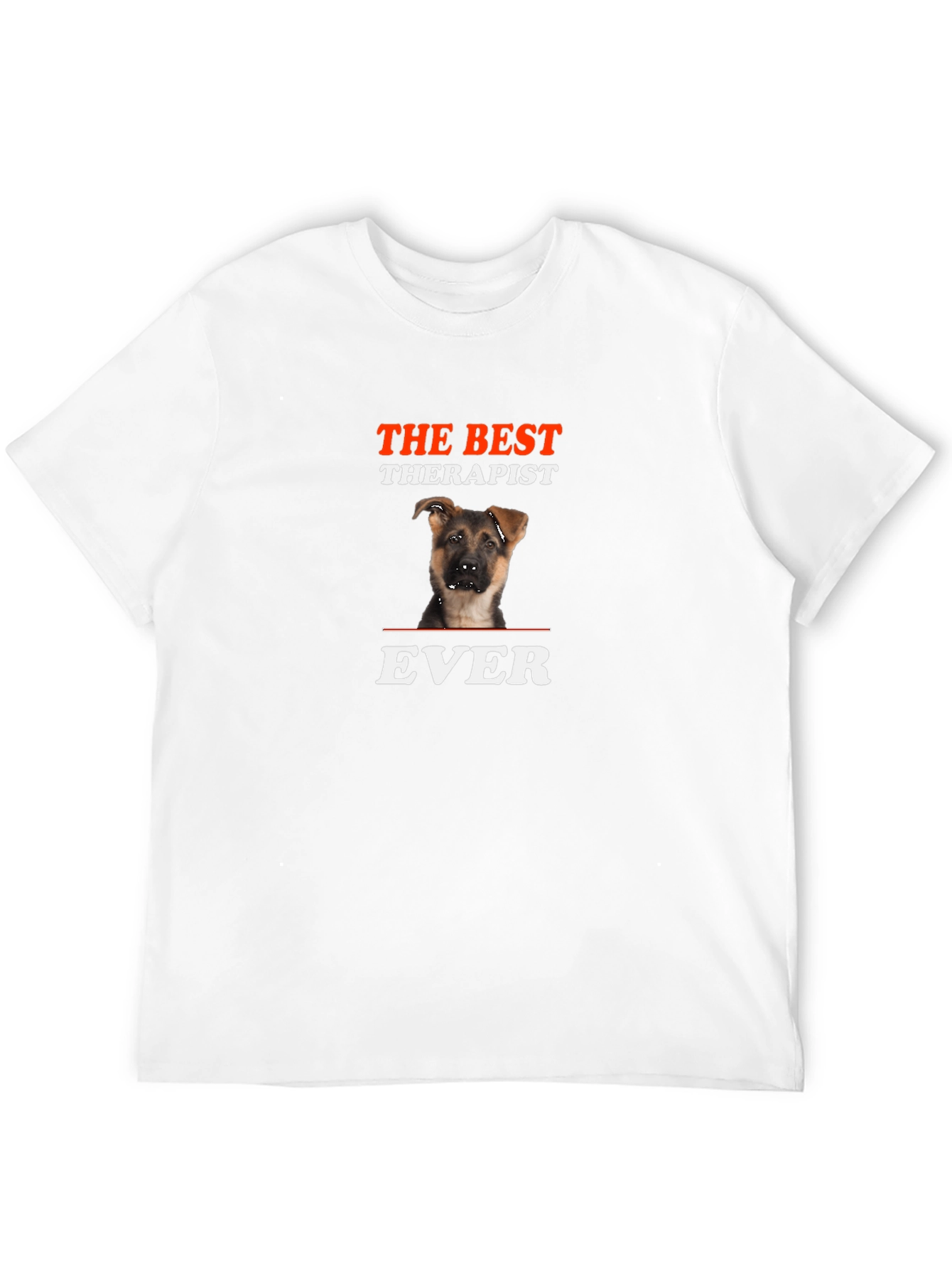 The Best Therapist Ever Dog T-Shirt