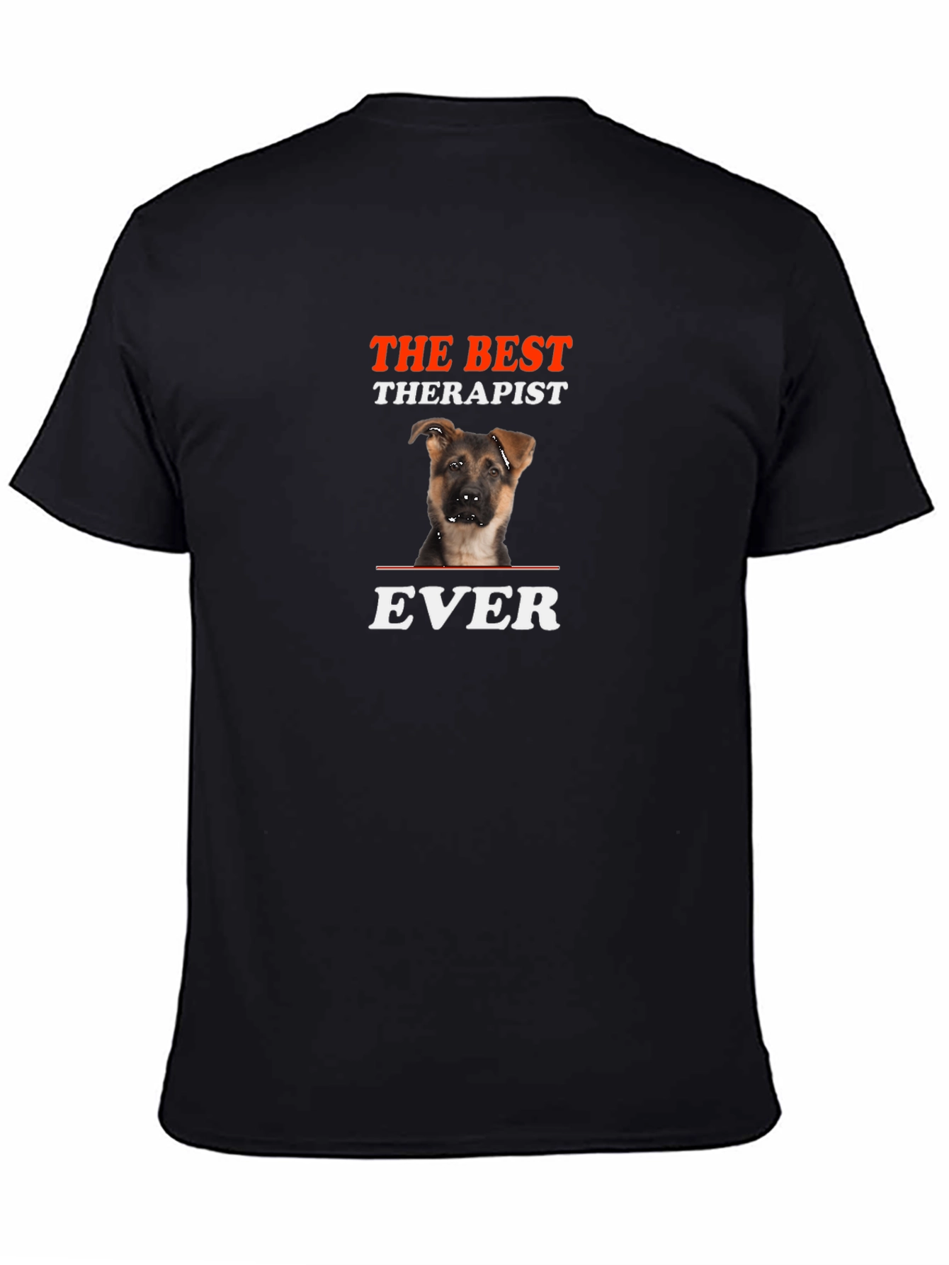 The Best Therapist Ever Dog T-Shirt