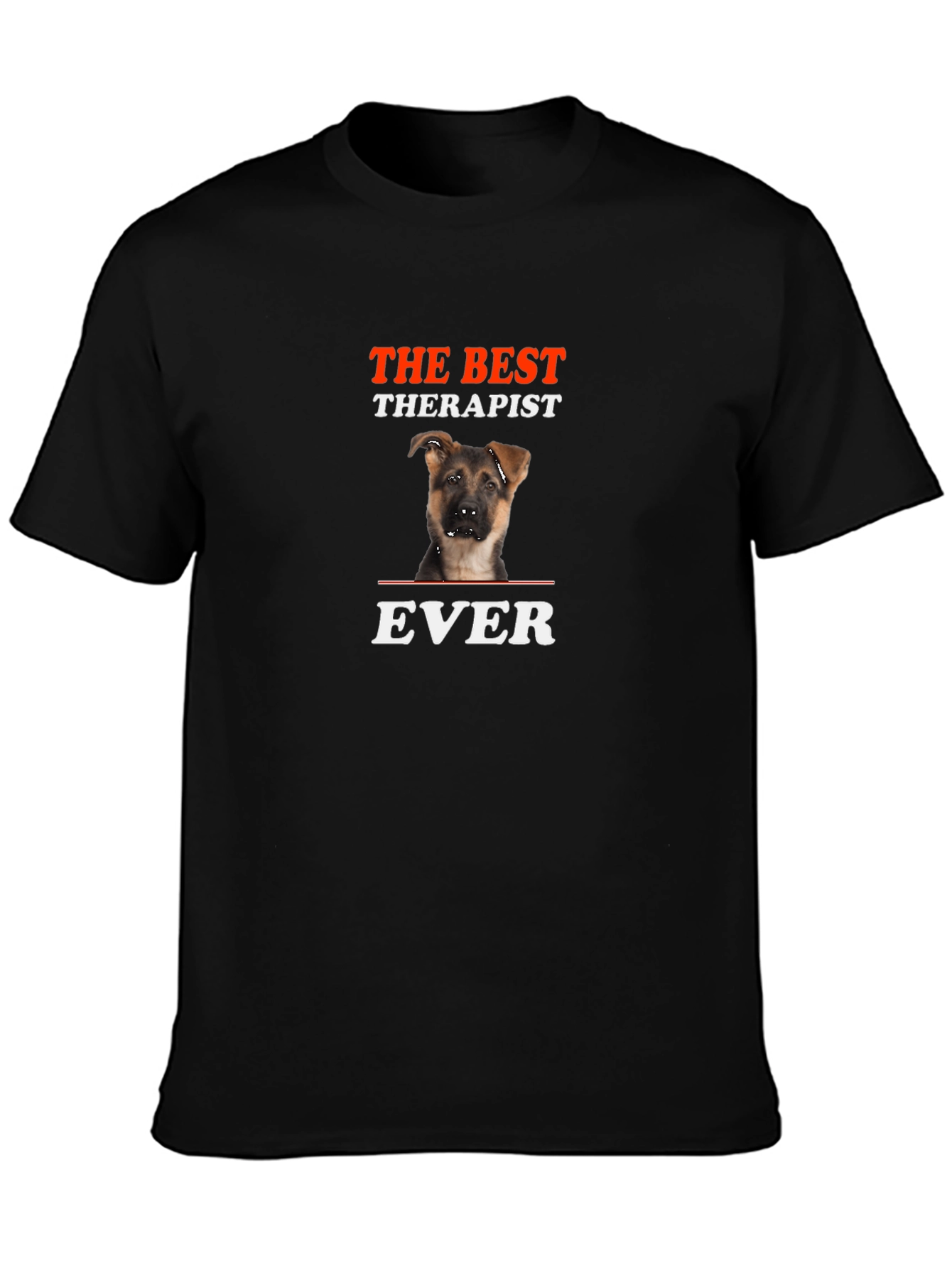 The Best Therapist Ever Dog T-Shirt