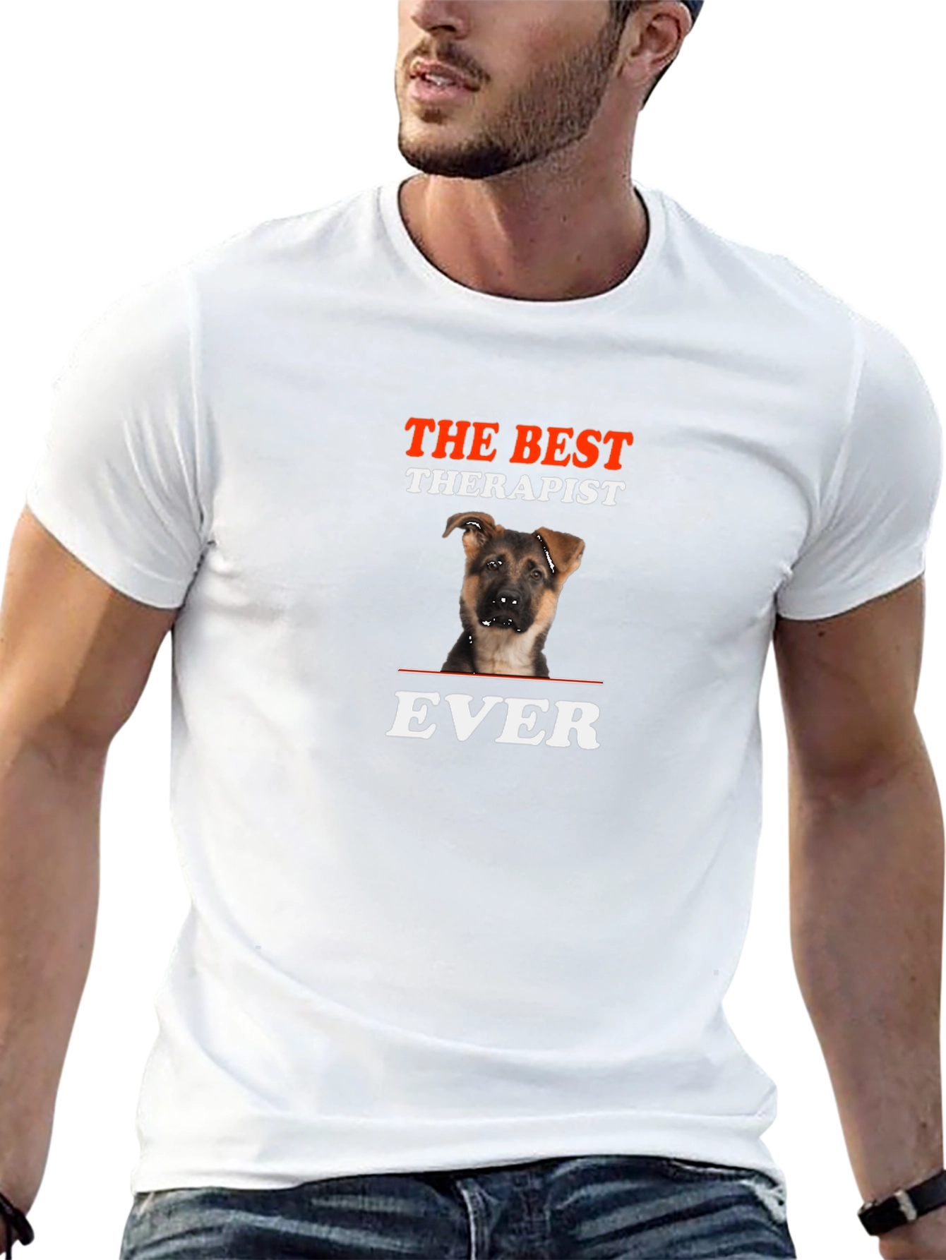 The Best Therapist Ever Dog T-Shirt