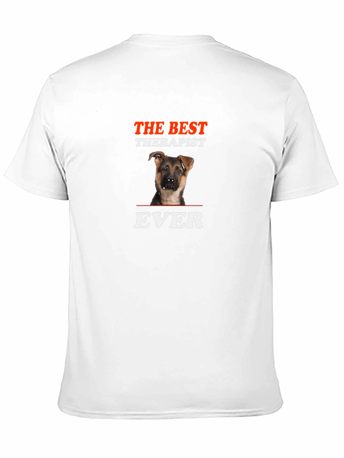 The Best Therapist Ever Dog T-Shirt