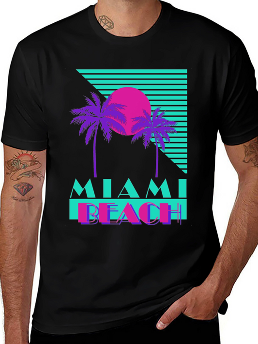 Miami Beach Retro T-Shirt