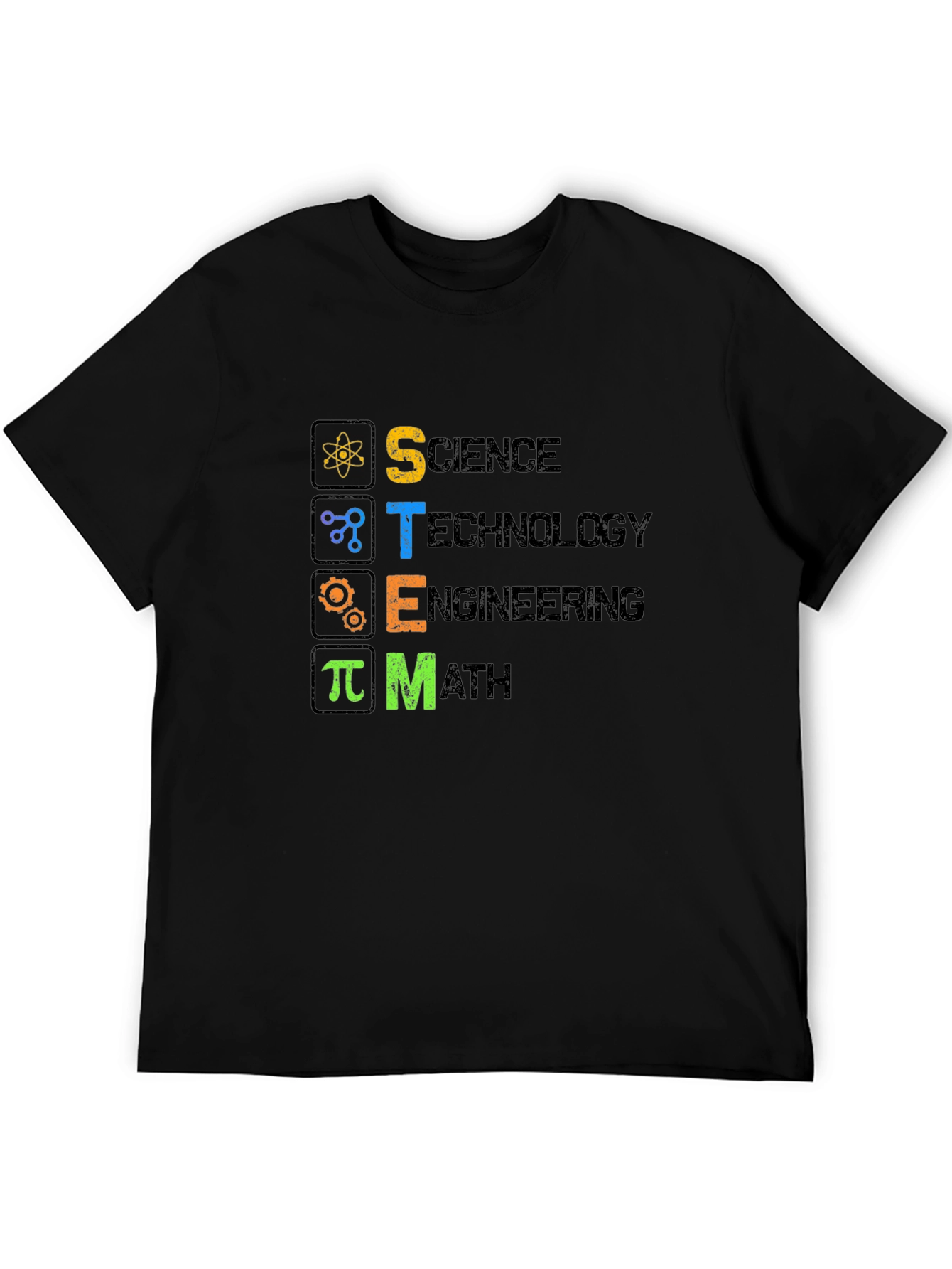 STEM Science Tech Engineering Math T-Shirt