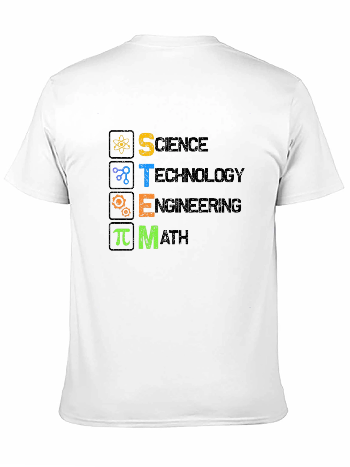STEM Science Tech Engineering Math T-Shirt